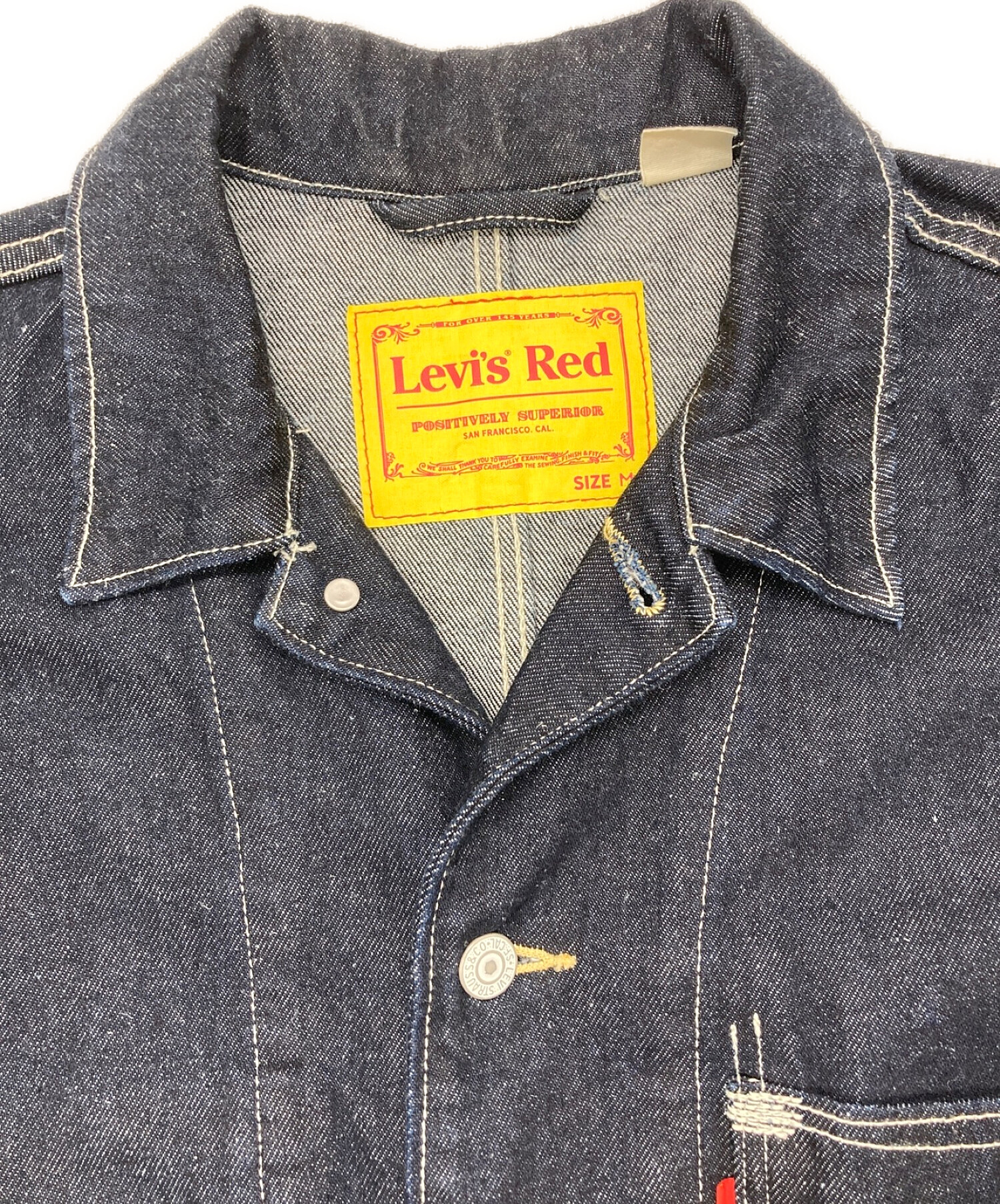 LEVI'S RED (リーバイス レッド) エンジニアコート インディゴ サイズ:M