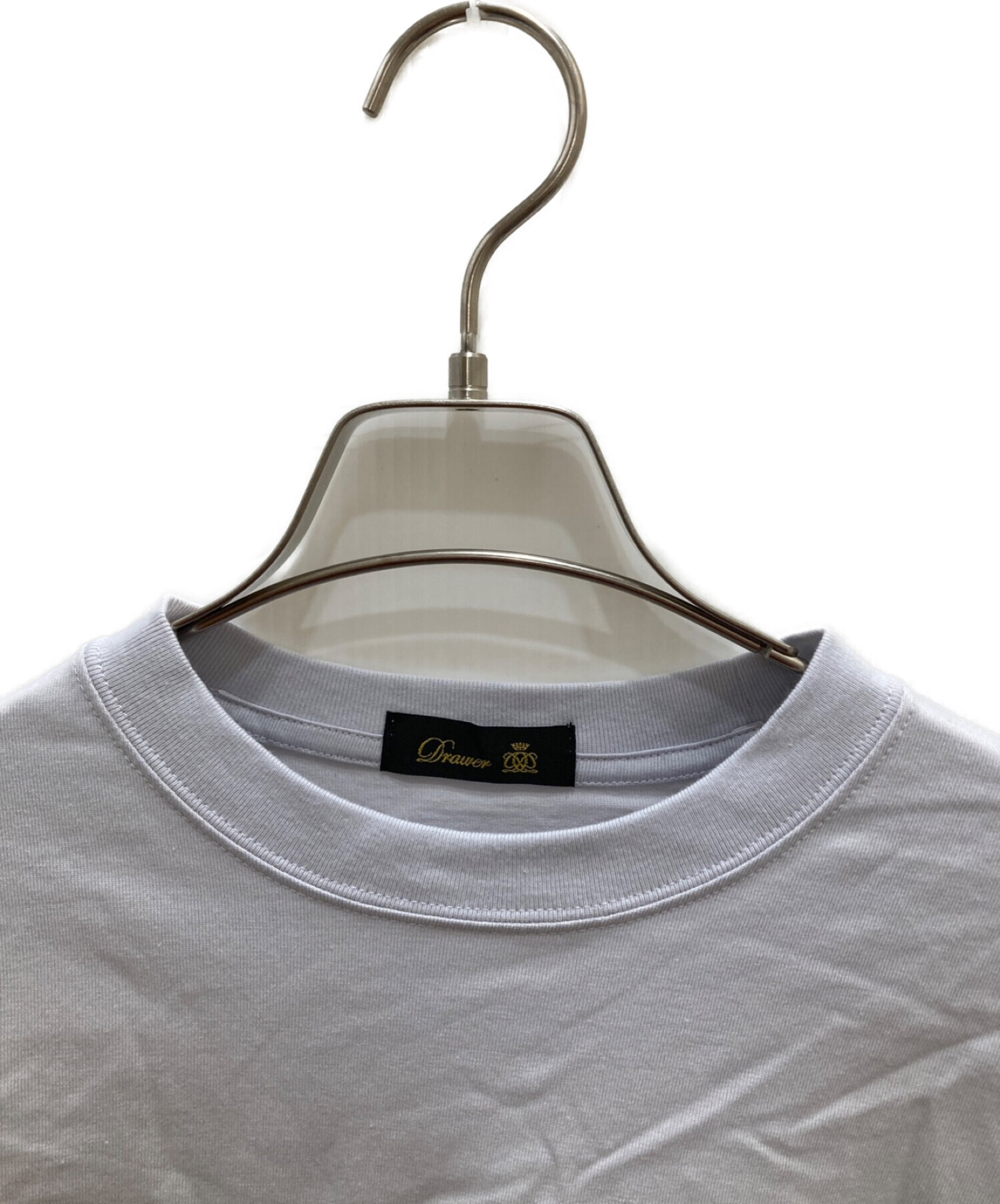 DRAWER (ドゥロワー) コットン天竺クルーネックロングスリーブTシャツ サイズ:Free
