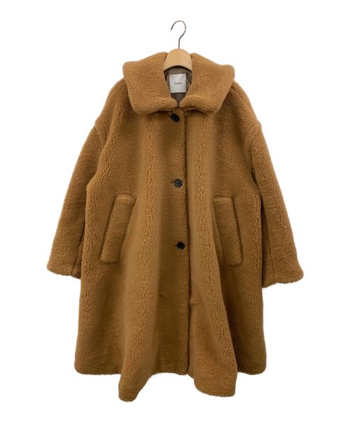 中古・古着通販】CLANE (クラネ) VOLUME FLARE BOA COAT ベージュ