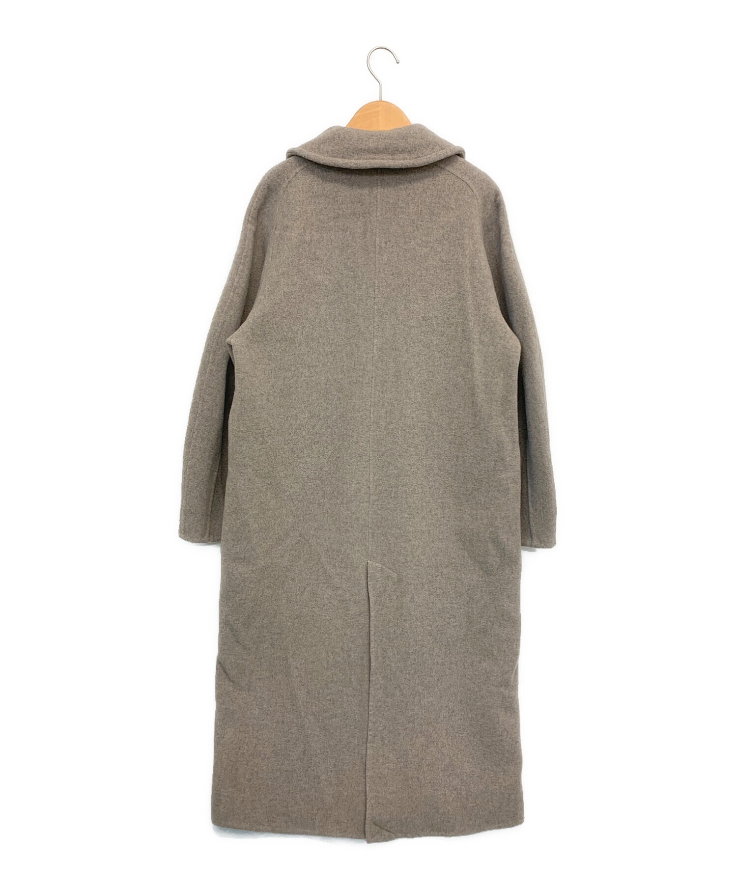 CLANE (クラネ) ARCH SLEEVE REVER COAT ブラウン サイズ:2