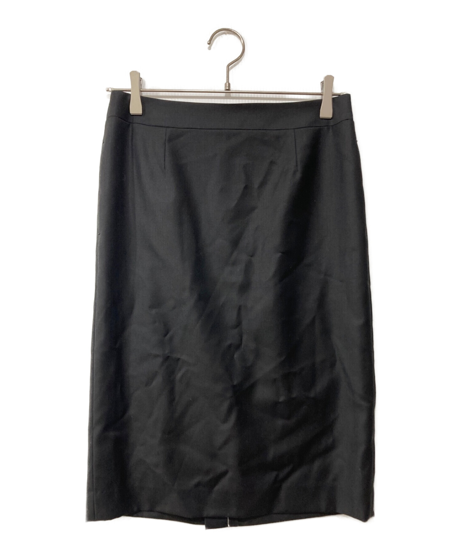 MACKINTOSH LONDON (マッキントッシュ ロンドン) ファインウールスカート ブラック サイズ:38 未使用品