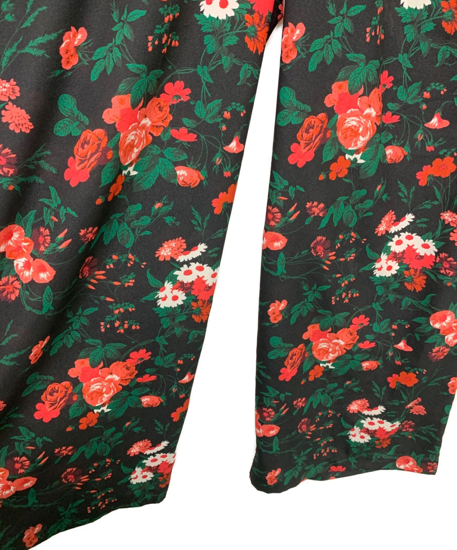 INSCRIRE (アンスクリア) ROSE PAJAMA PANTS ブラック サイズ:36