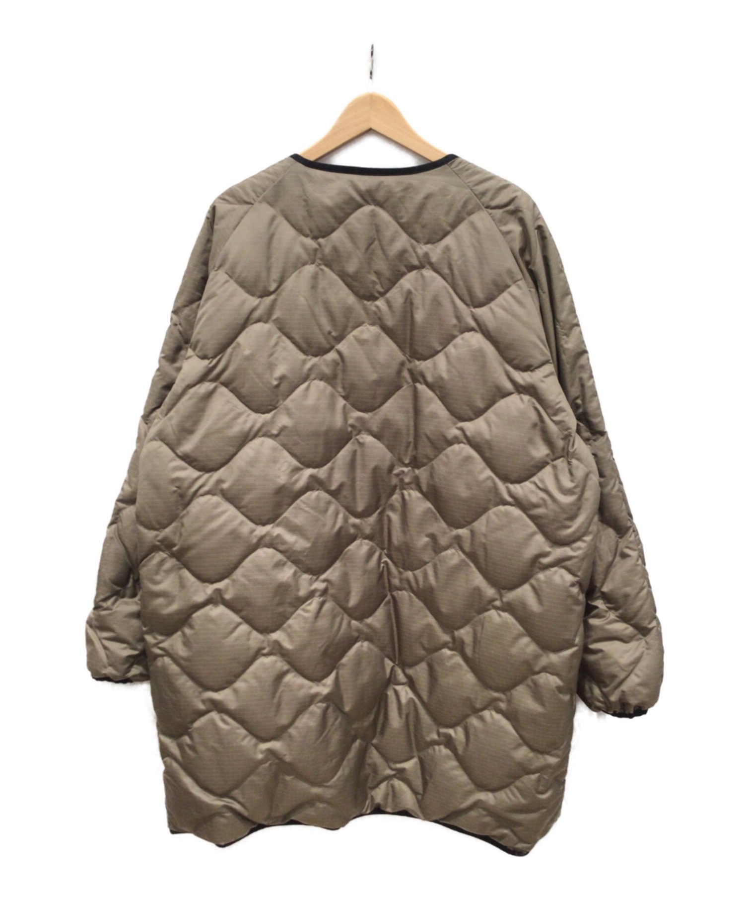 中古・古着通販】nanamica (ナナミカ) Reversible Down Coat カーキ サイズ:M｜ブランド・古着通販  トレファク公式【TREFAC FASHION】スマホサイト