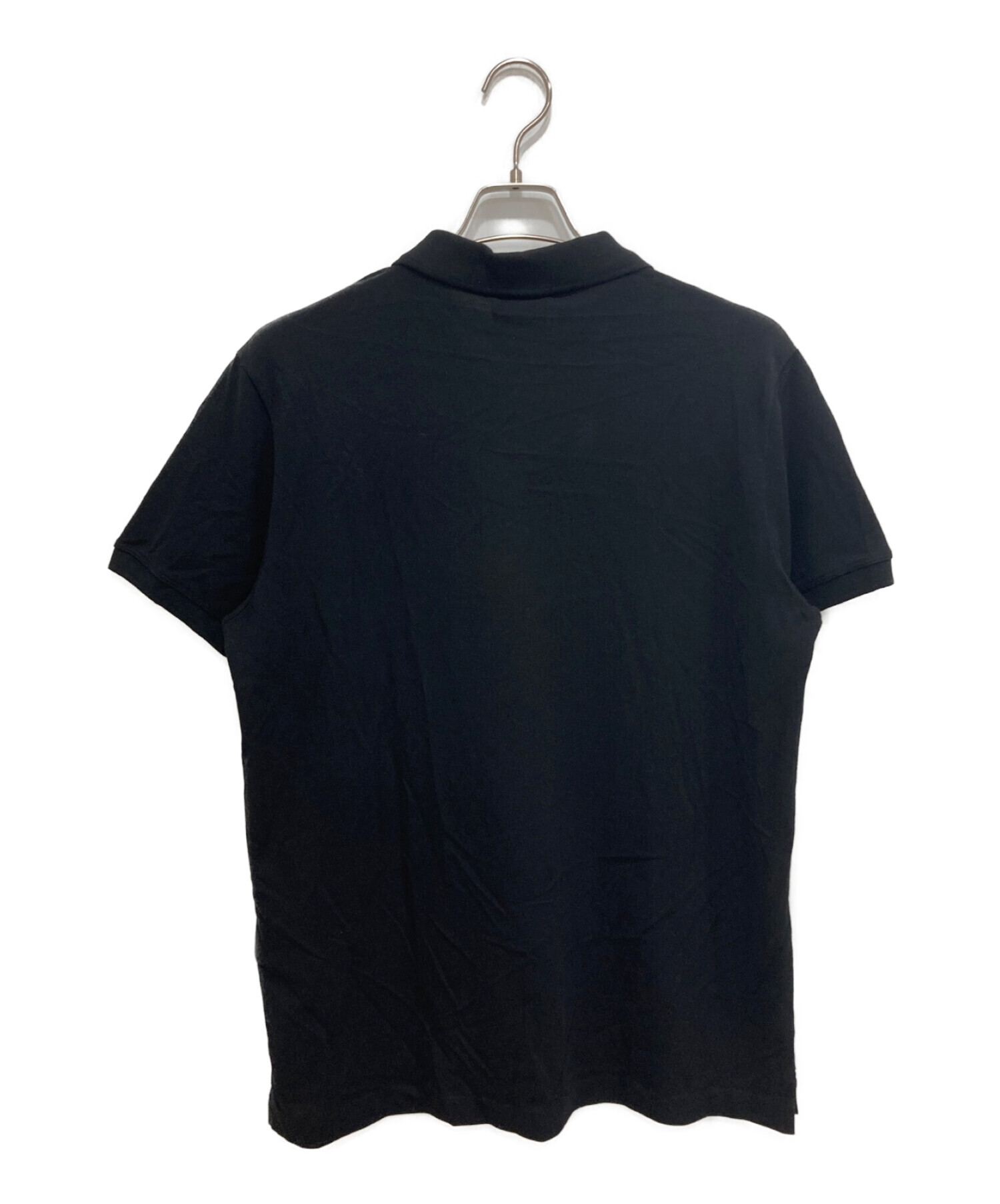 DIESEL (ディーゼル) ワンポイントロゴポロシャツ ブラック サイズ:M
