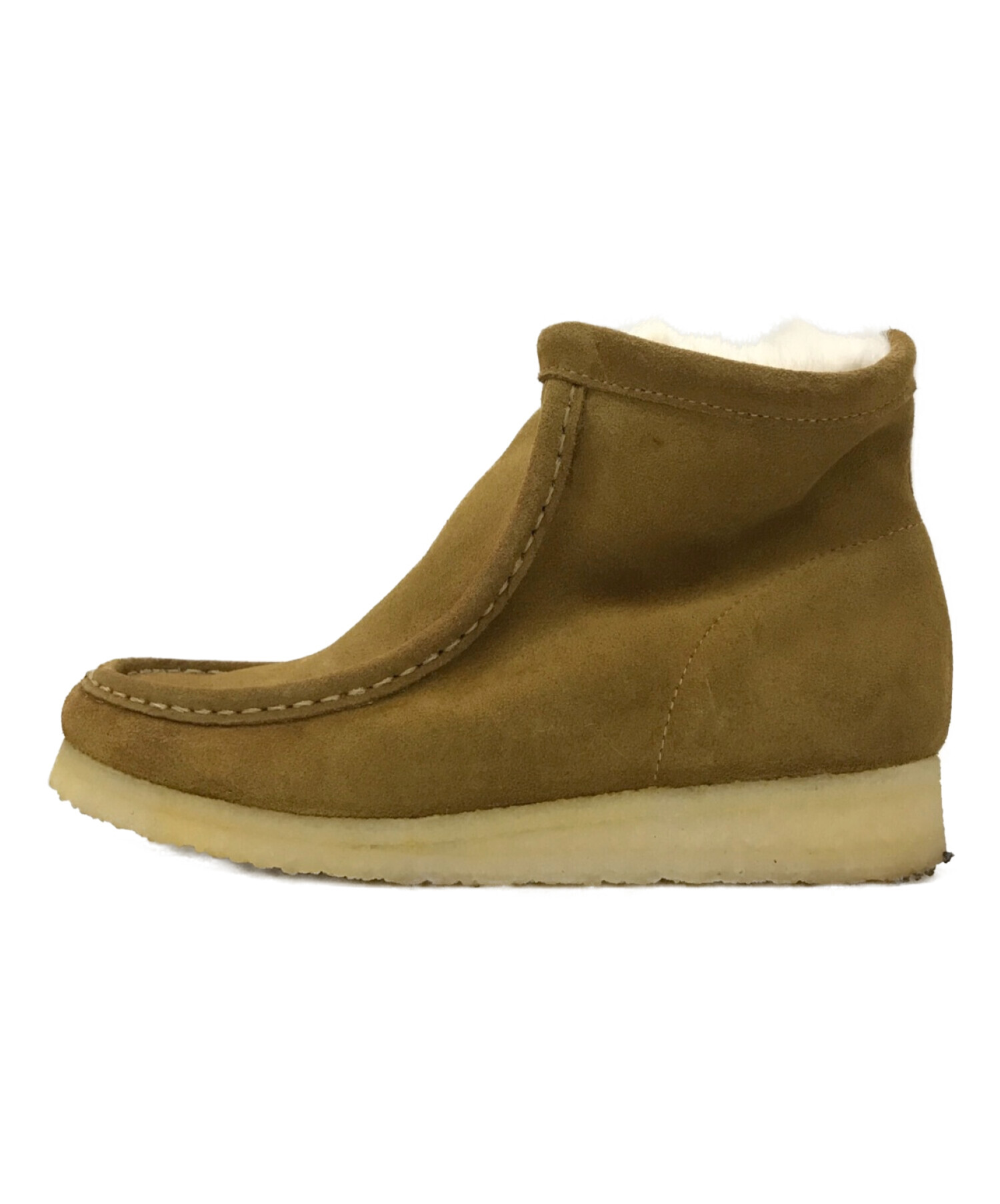 中古・古着通販】CLARKS (クラークス) WALLABEE HI ムートンブーツ