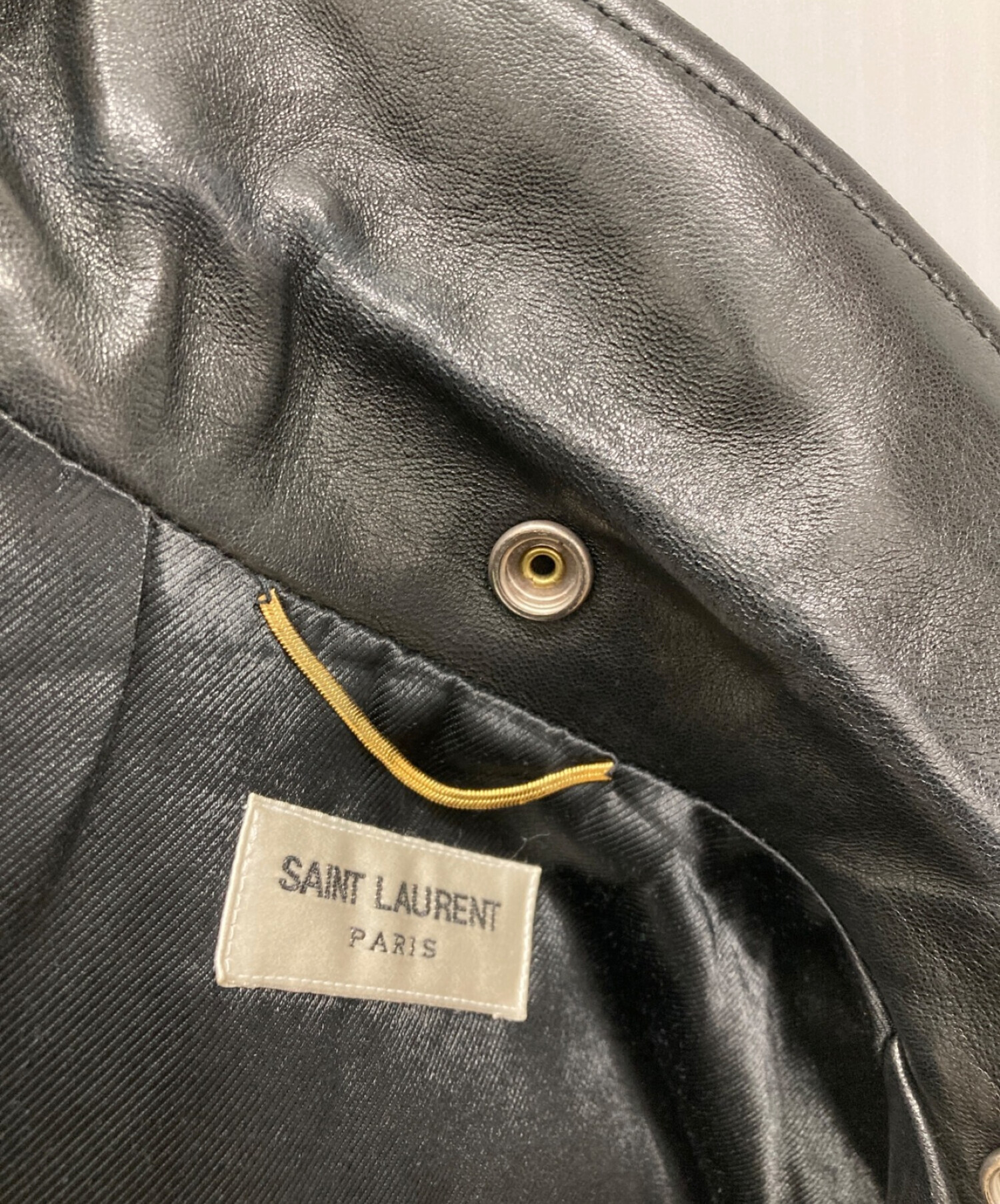 中古・古着通販】Saint Laurent Paris (サンローランパリ) ラムレザー