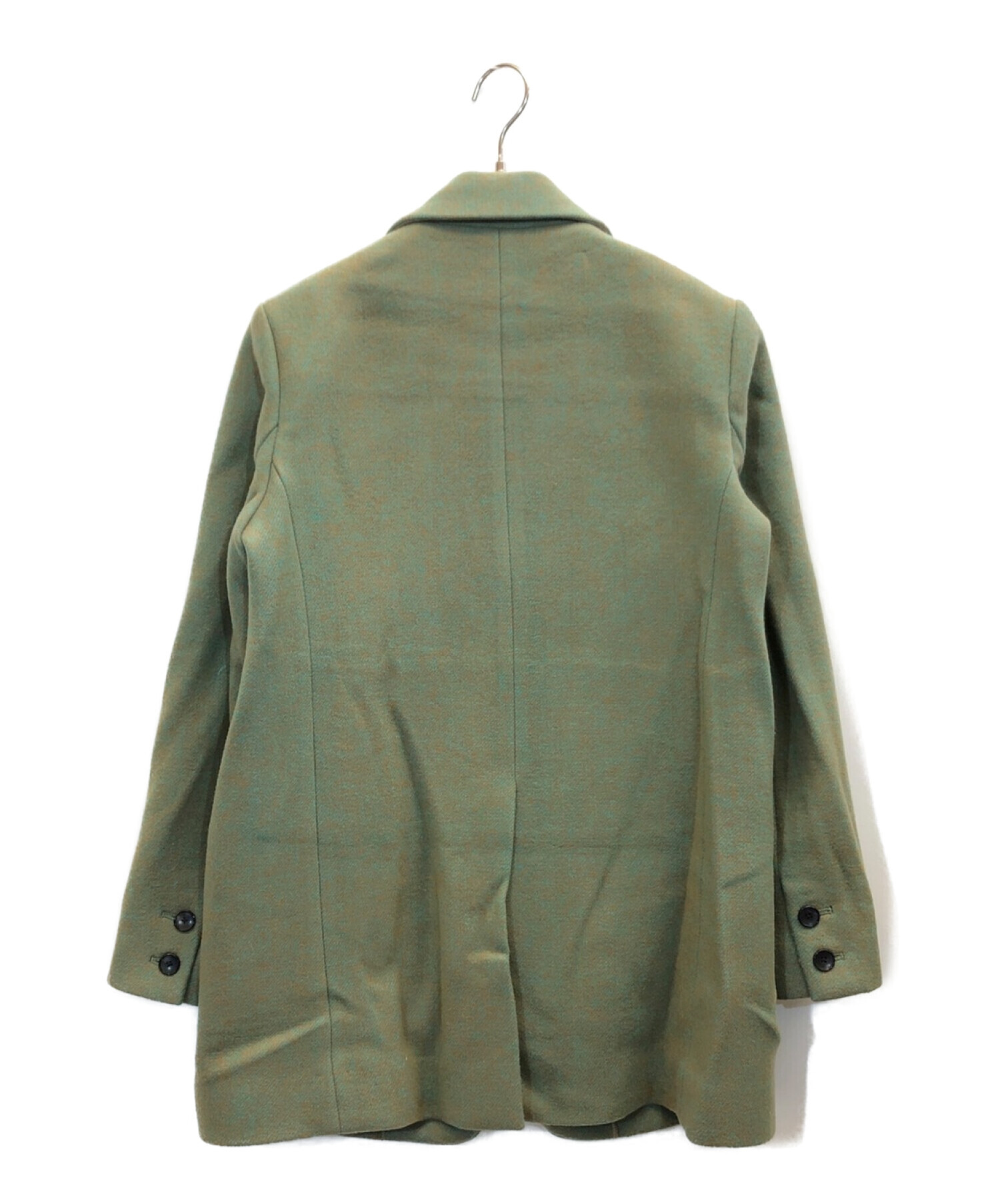 CASA FLINE (カーサフライン) ミックスウールジャケットコート グリーン サイズ:FREE