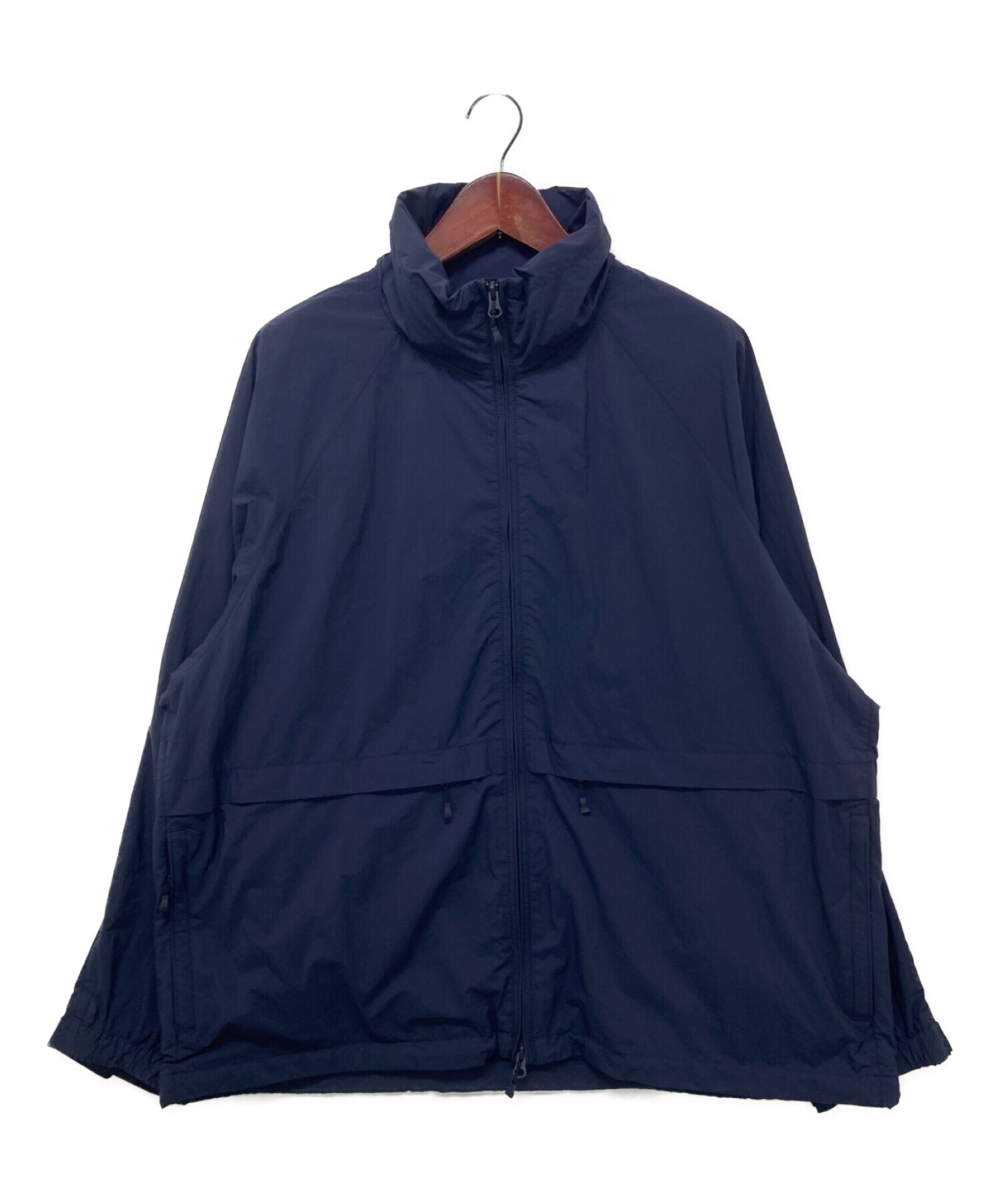 Tech Windbreaker Jacket ネイビー Mサイズ