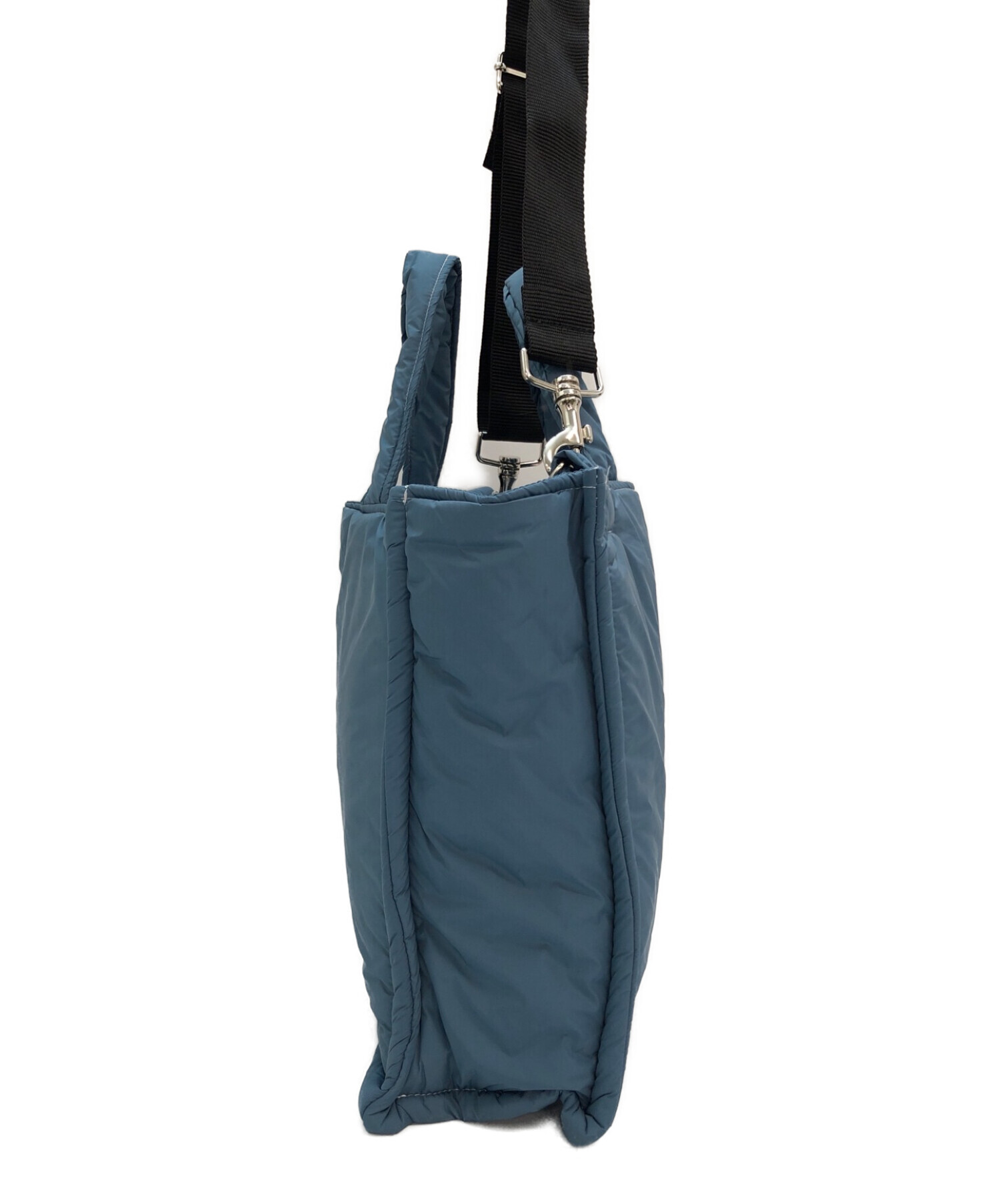CAMIEL FORTGENS (カミエルフォートヘンス) PUFFED SHOPPER tote bag ブルー サイズ:-