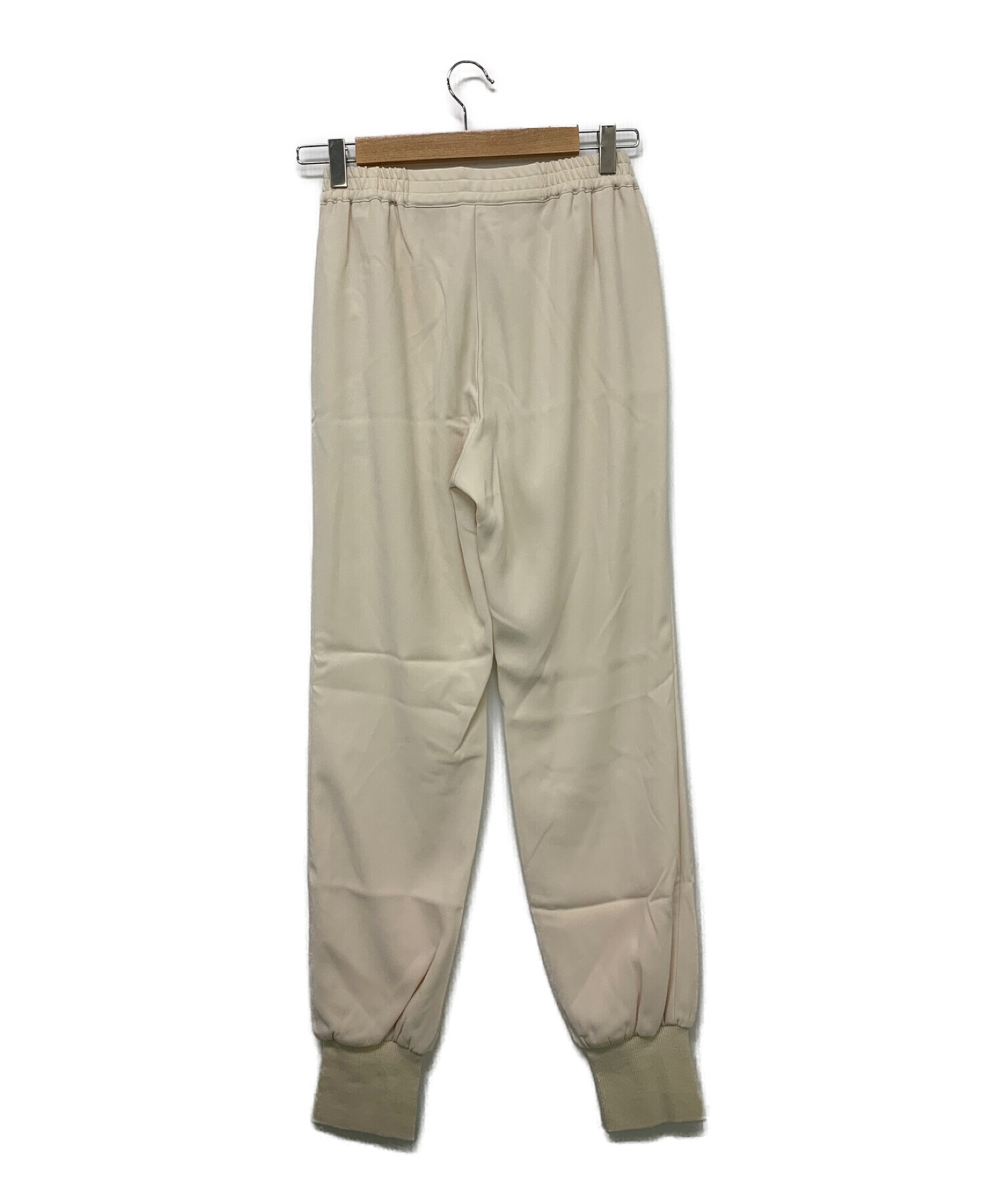 驚きの破格値SALERib Pants(WH)リブパンツ カジュアルパンツ