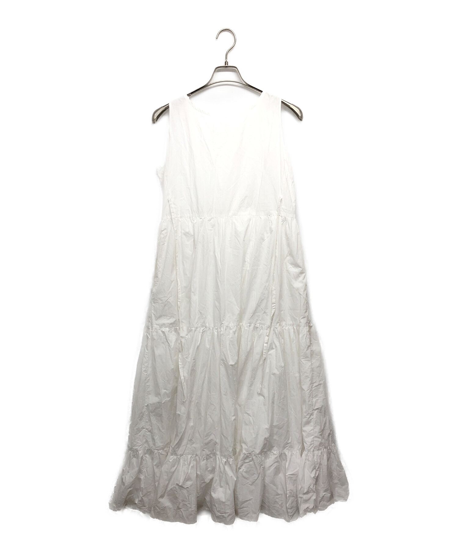 RANDEBOO (ランデブー) Cape cotton dress ホワイト サイズ:F