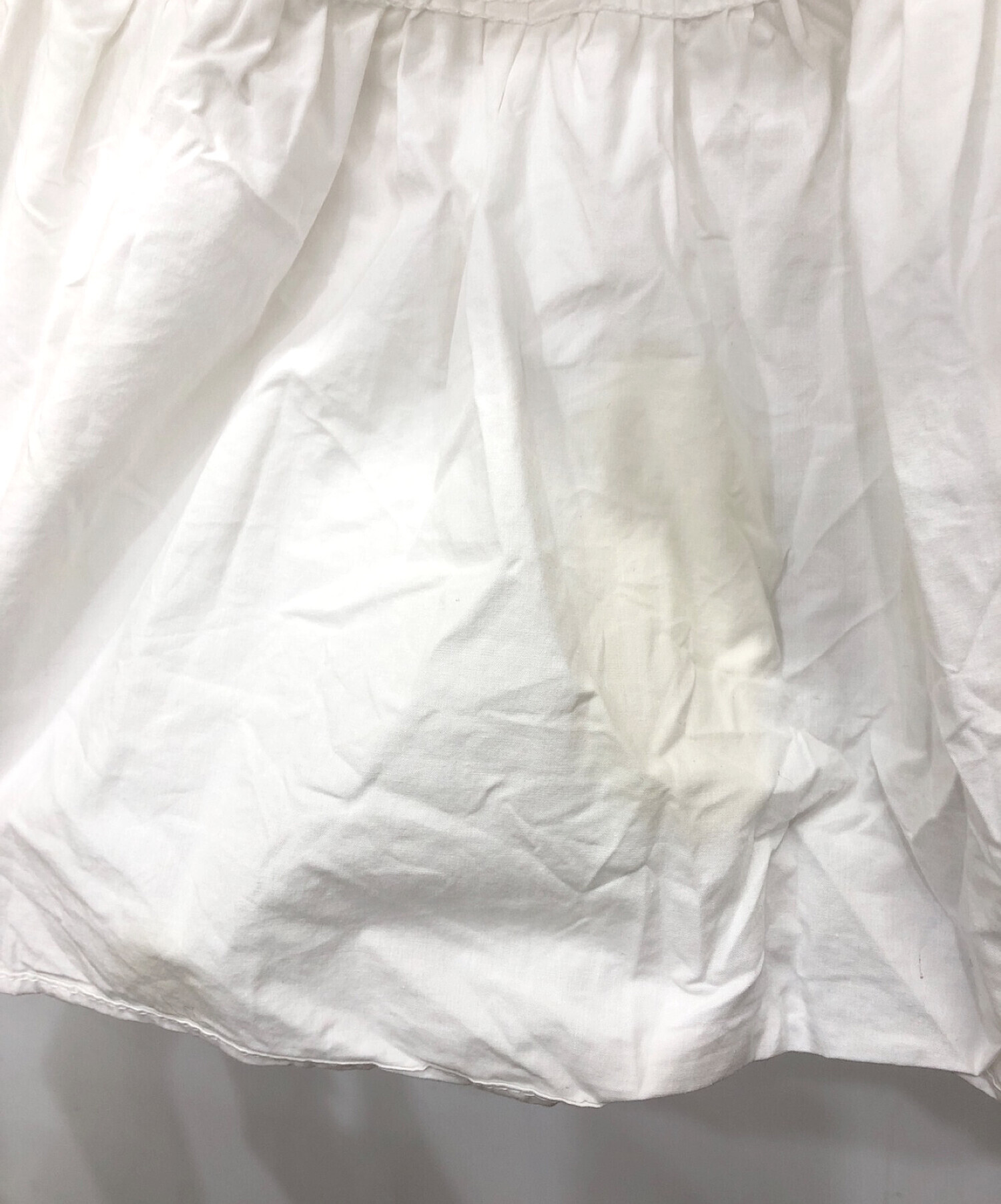 RANDEBOO (ランデブー) Cape cotton dress ホワイト サイズ:F