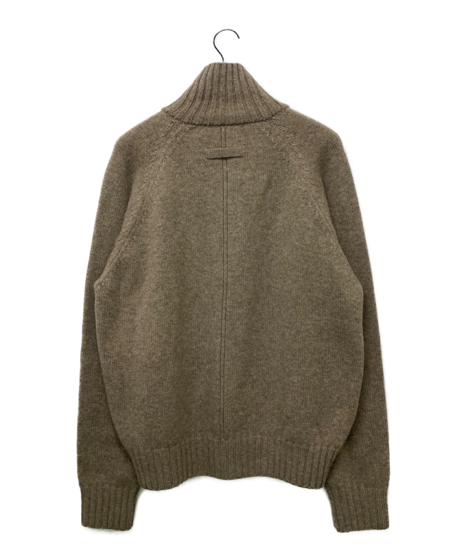 中古・古着通販】stein (シュタイン) EX FINE LAMBS LOOSE HIGH NECK KNIT LS ベージュ  サイズ:S｜ブランド・古着通販 トレファク公式【TREFAC FASHION】スマホサイト