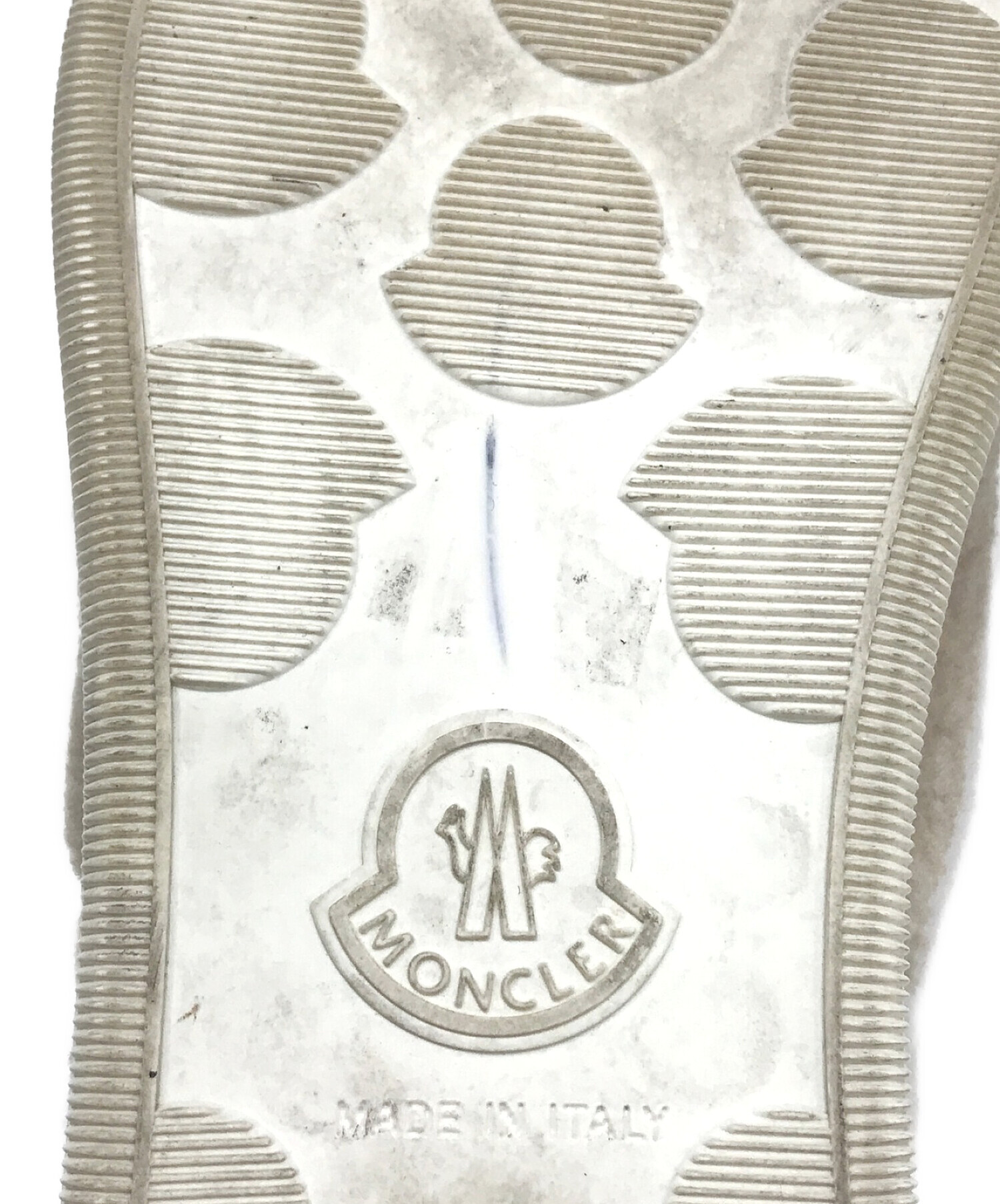 MONCLER (モンクレール) ボアスリッポン ベージュ サイズ:SIZE　39