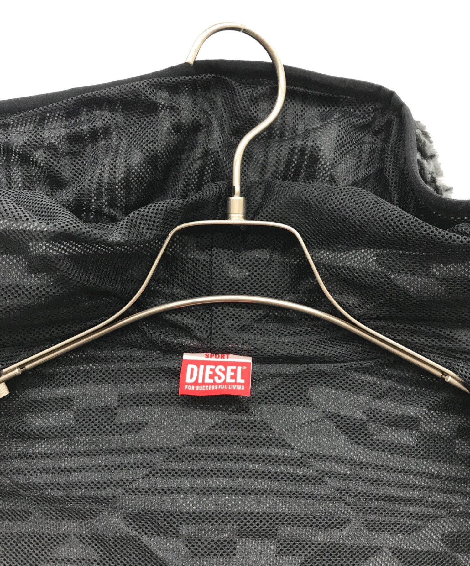 中古・古着通販】DIESEL (ディーゼル) ボアパーカー グレー サイズ:S