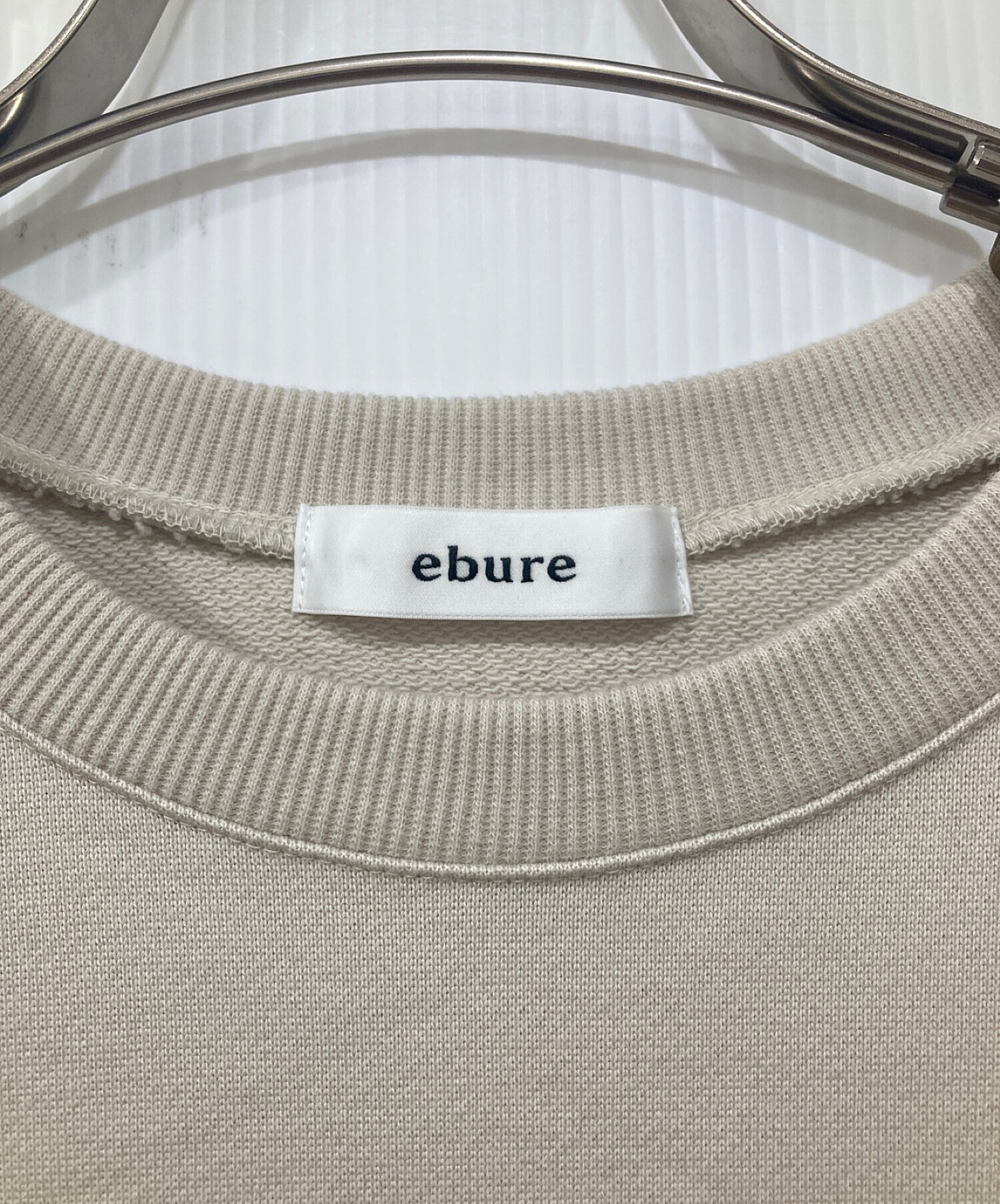 ebure (エブール) スウェット ベージュ サイズ:38