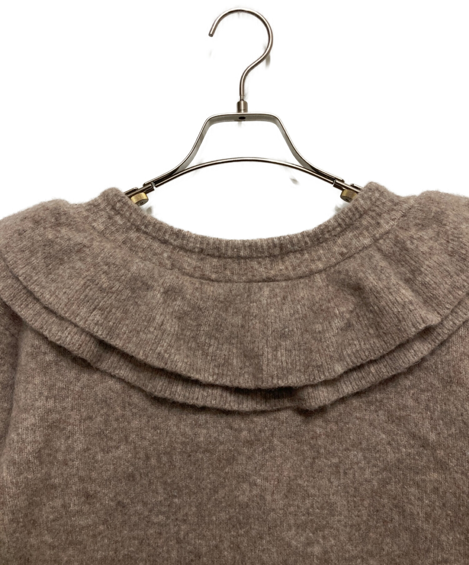 Her lip to (ハーリップトゥ) Lace Up Wool blend Pullover ブラウン サイズ:Free