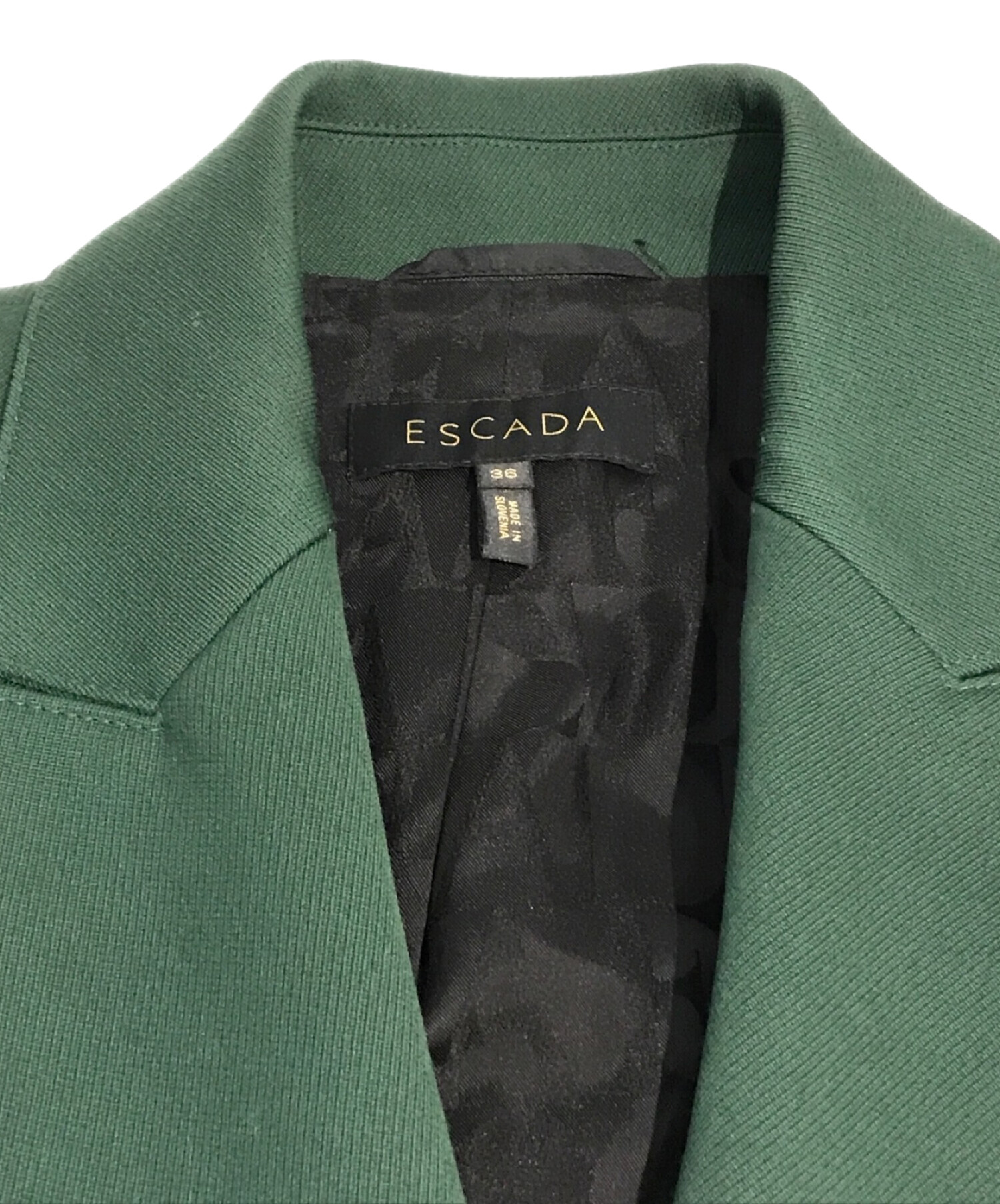 ESCADA (エスカーダ) ダブルジャケット グリーン サイズ:36
