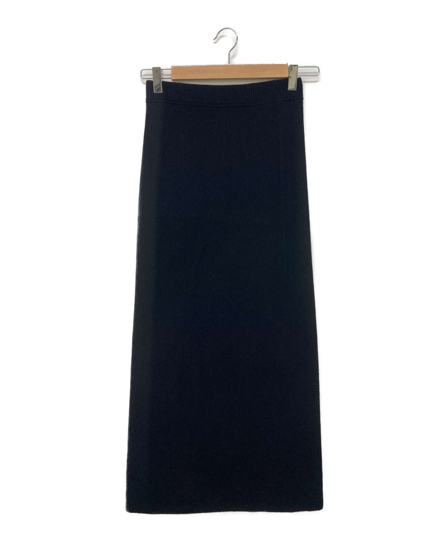 MUSE de Deuxieme Classe (ミューズ ドゥーズィエム クラス) CAPRI RIB スカート ブラック サイズ:-