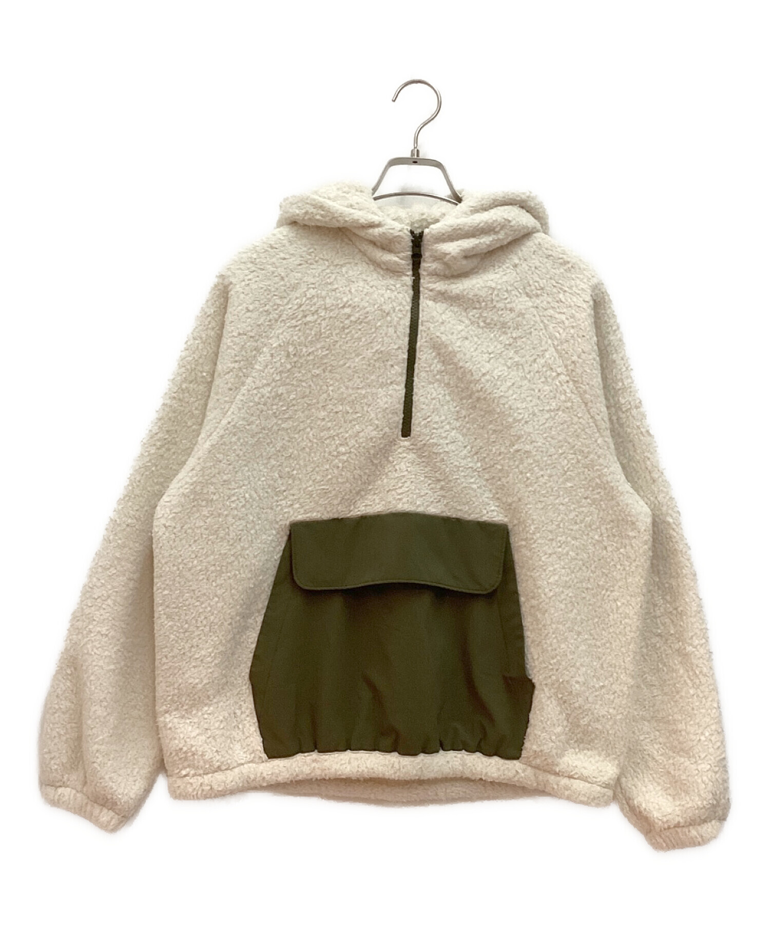 中古・古着通販】OUTERKNOWN (アウターノーン) Sherpa Half Zip Hoodie