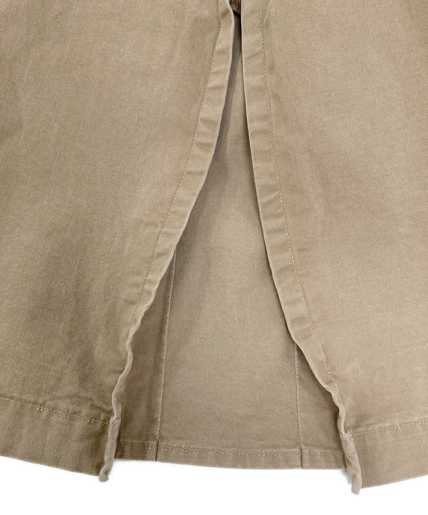 AP STUDIO (エーピーストゥディオ) Chino cloth Trench Coat ベージュ サイズ:-