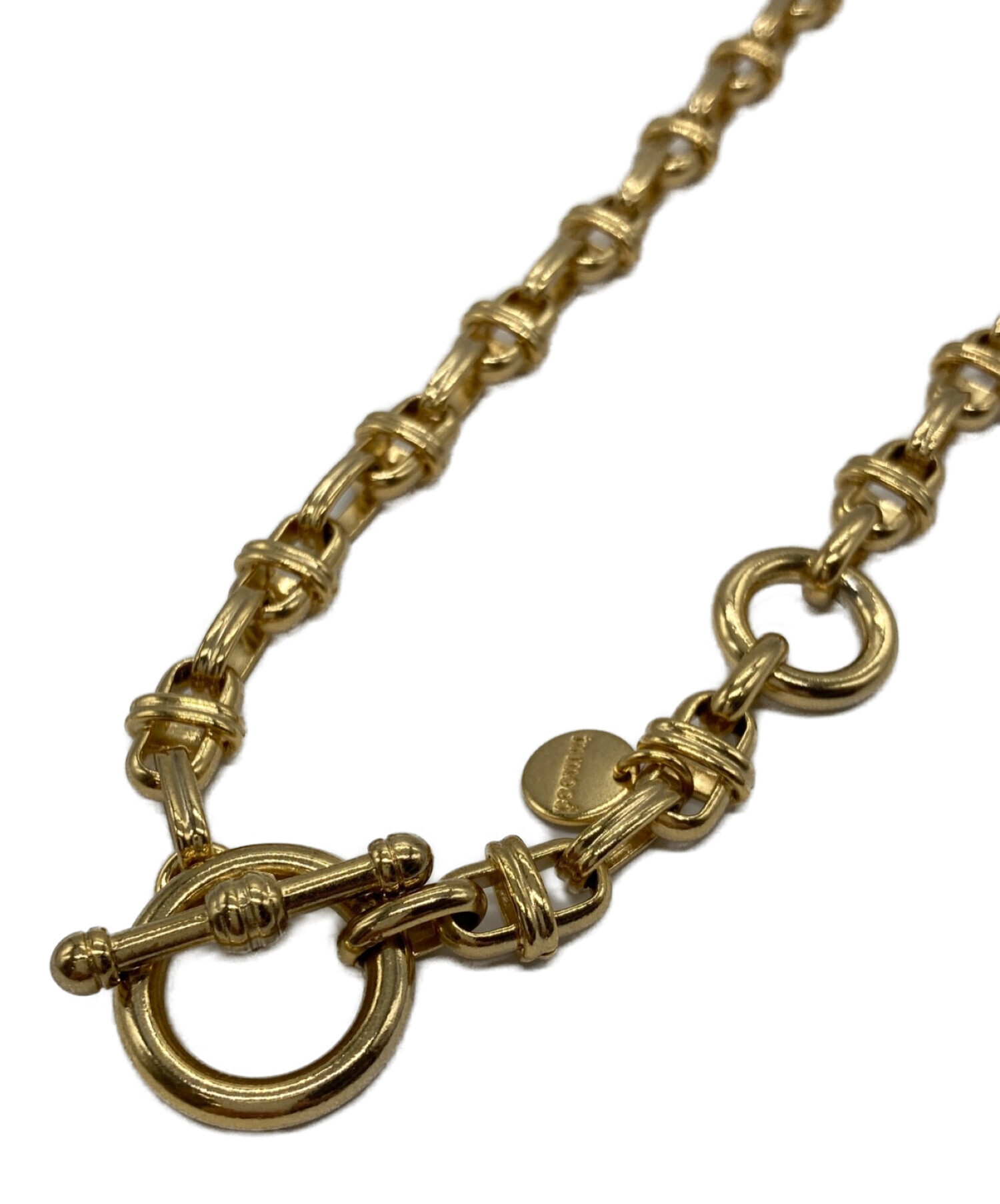 試着のみ in mood H chain ネックレス gold - ネックレス