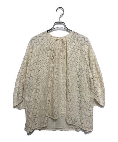 中古・古着通販】CLANE (クラネ) FLORETS LACE CURVE TOPS サイズ:1