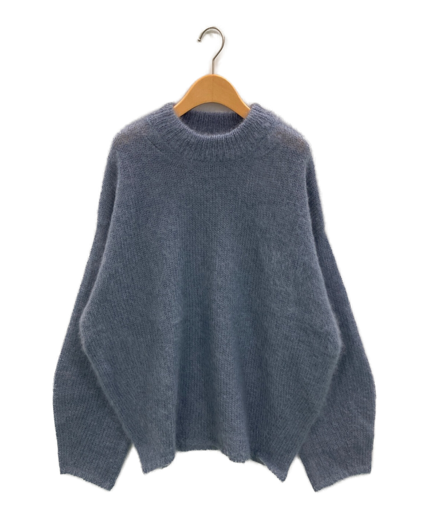 TODAYFUL (トゥデイフル) Kid Mohair Knit ライトブルー サイズ:F