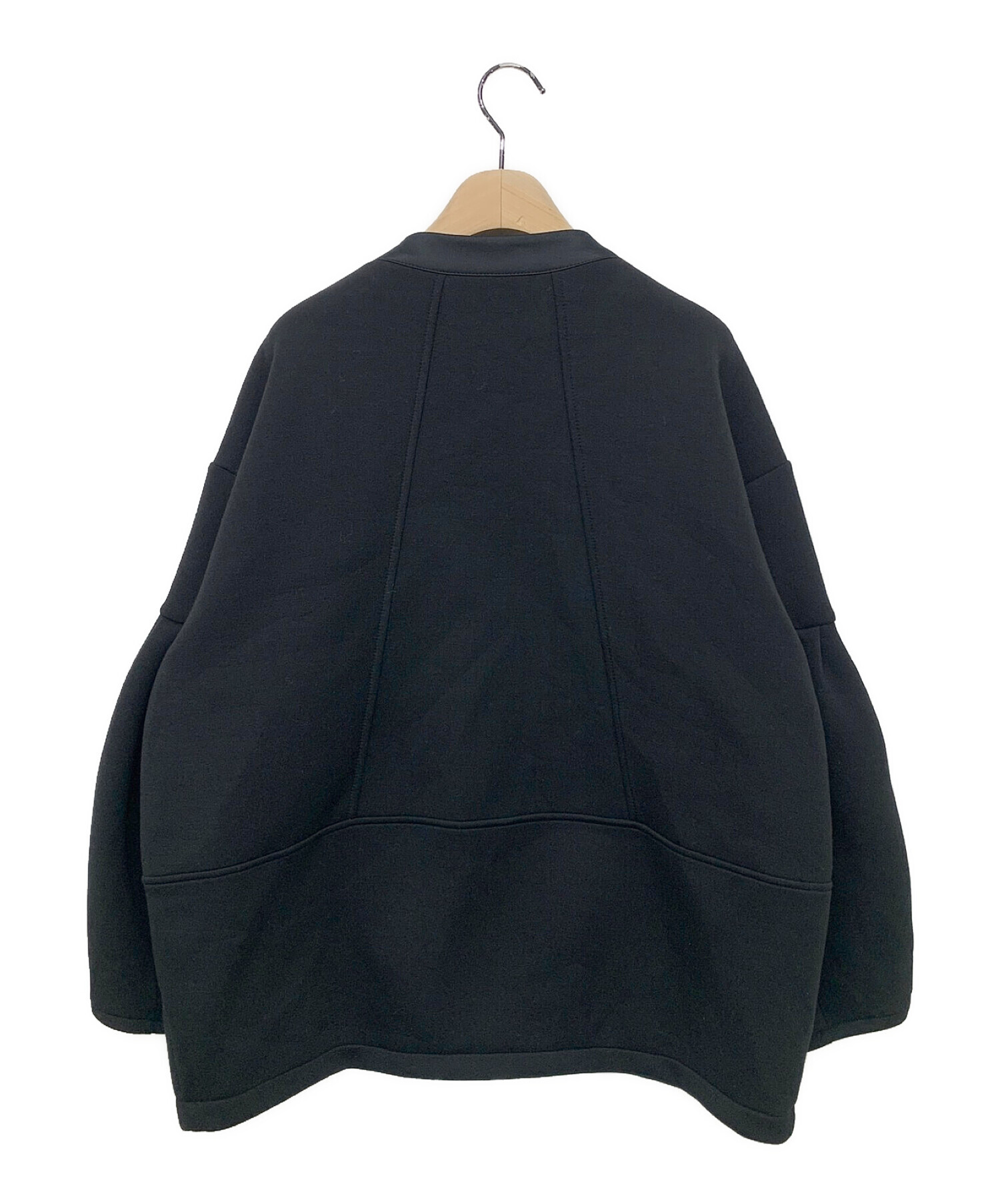 Eimee Law (エイミーロウ) コクーンスリーブボンディングジャケット ブラック サイズ:38