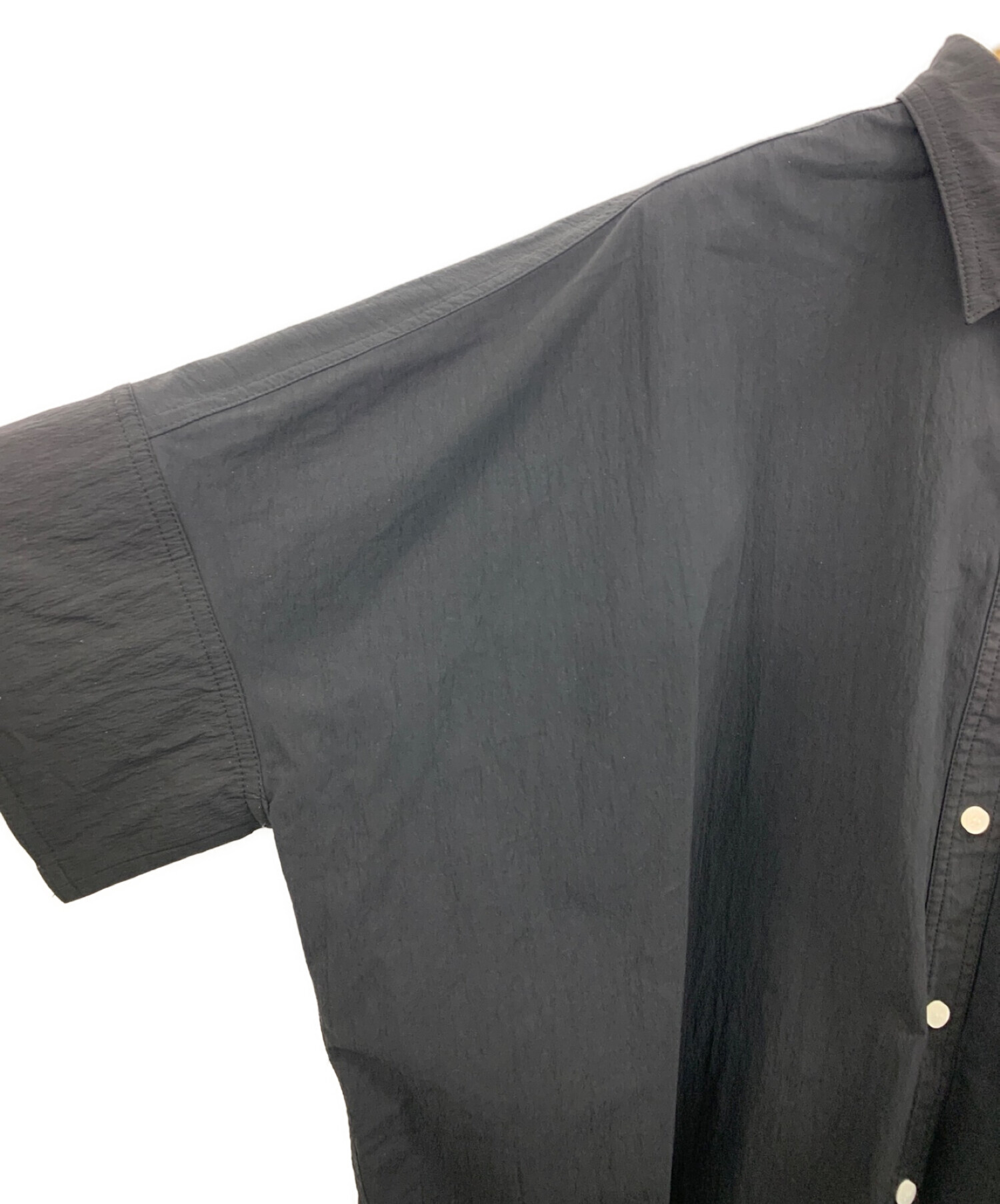 YONFA (ヨンファ) big box shirt ブラック サイズ:-