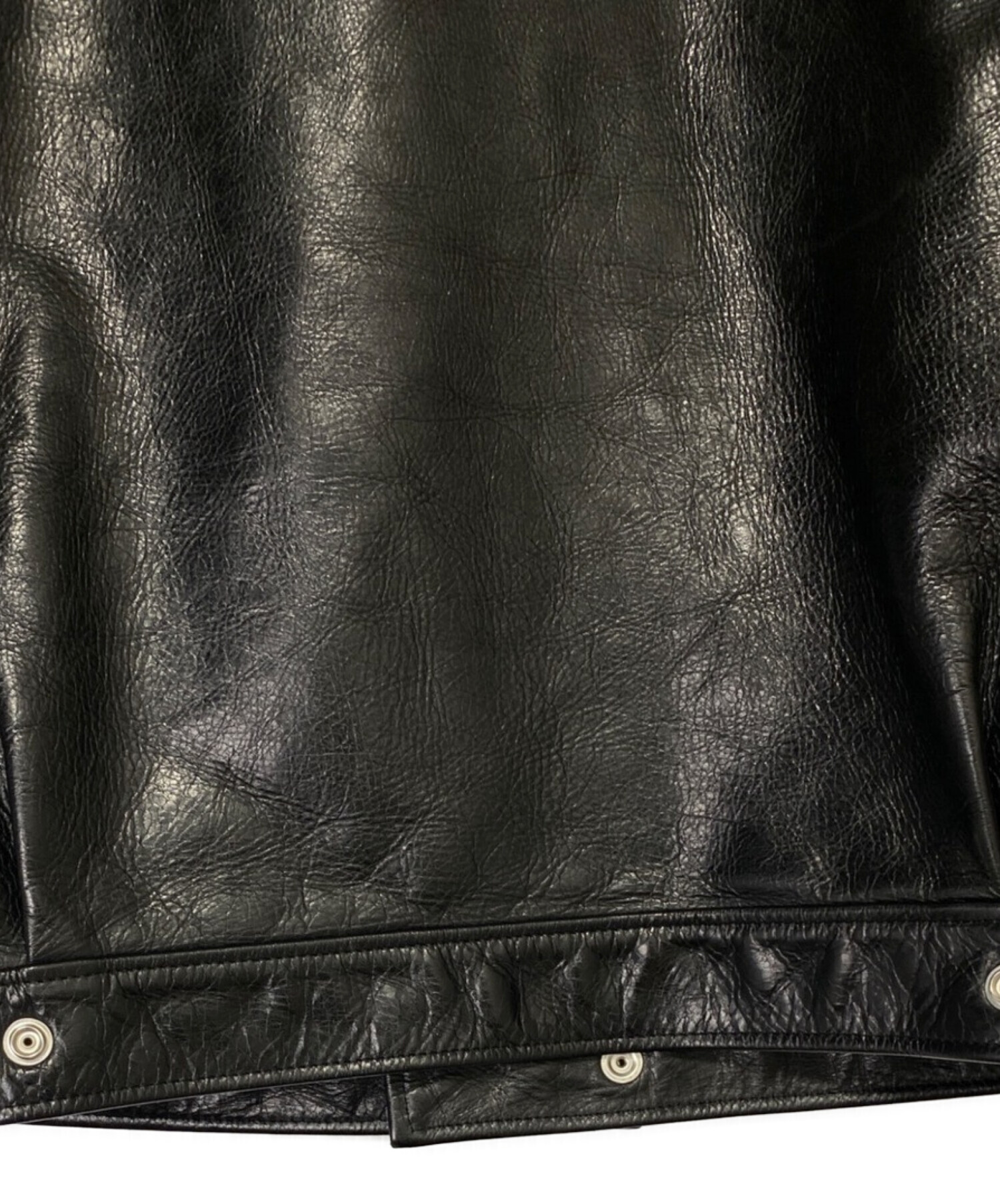Time is on (タイムイズオン) ZIA'S LEATHER JKT ブラック サイズ:SIZE 1