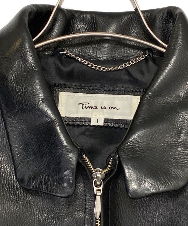 中古・古着通販】Time is on (タイムイズオン) ZIA'S LEATHER JKT