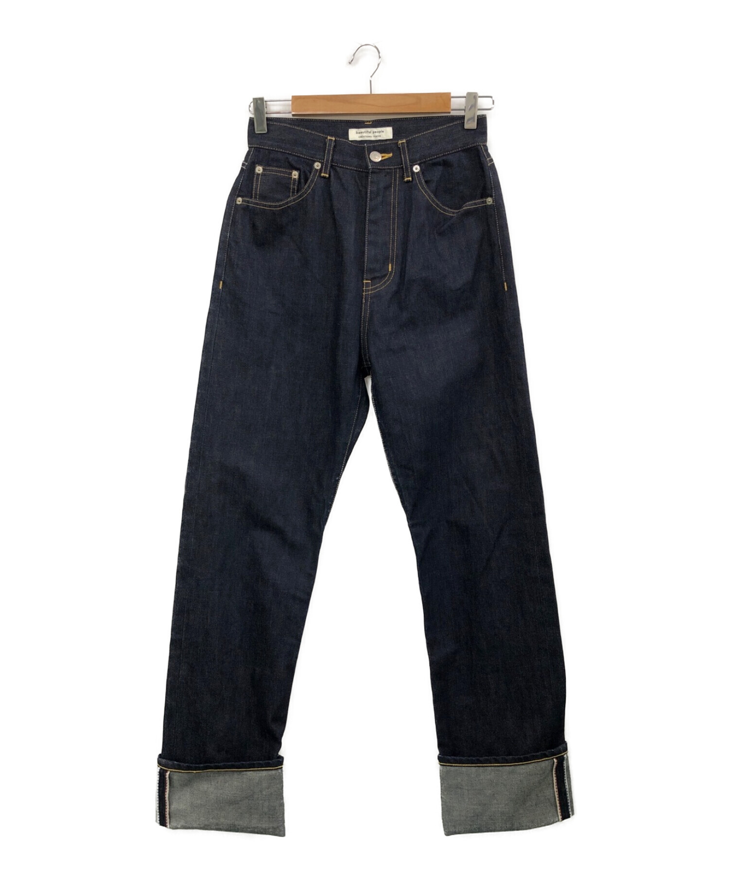 beautiful people (ビューティフルピープル) selvage denim 5 pocket インディゴ サイズ:36