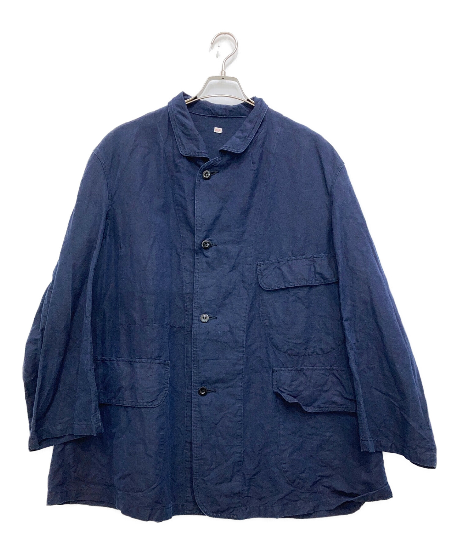 中古・古着通販】OUTIL (ウティ) manteau aze ネイビー サイズ:2