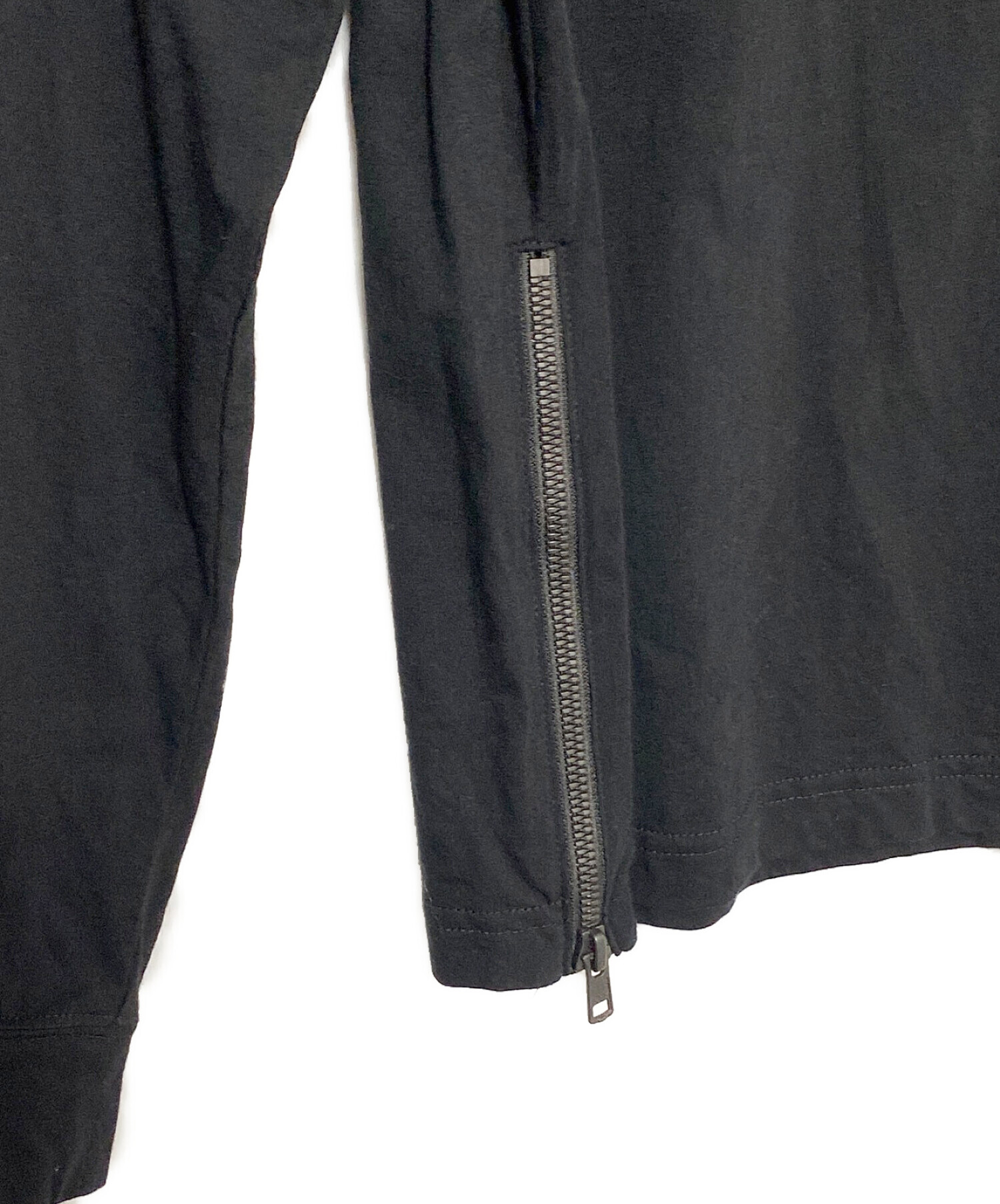 WIND AND SEA (ウインダンシー) WILDSIDE YOHJI YAMAMOTO (ワイルドサイド ヨウジ ヤマモト)  Signature-style logo Long Sleeve T-shirt ブラック サイズ:3