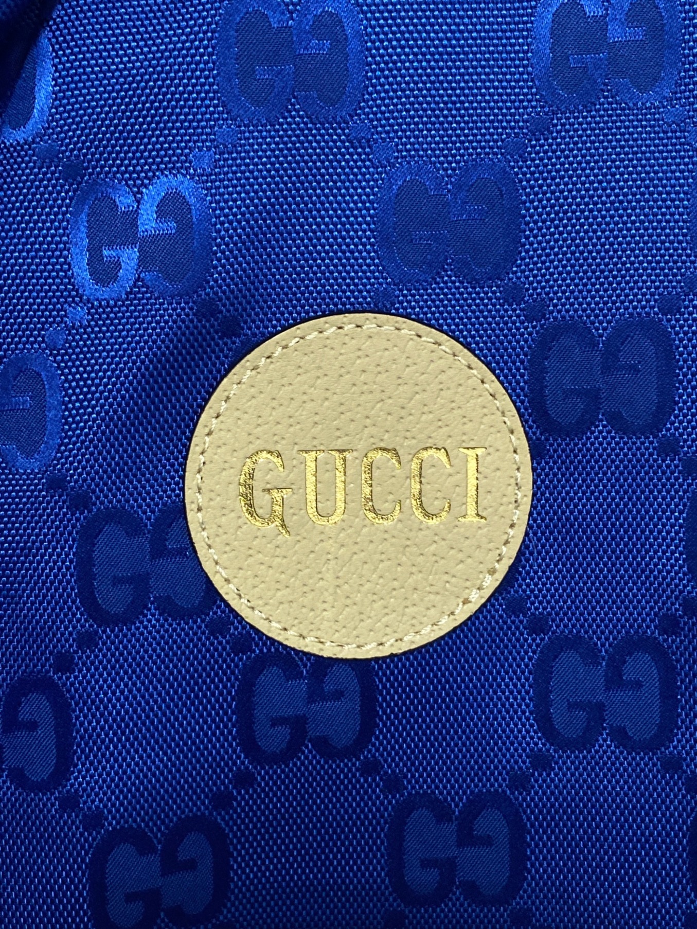 GUCCI (グッチ) Off The Gridフーデッドジャケット( オフ ザ グリッド ) ブルー サイズ:46