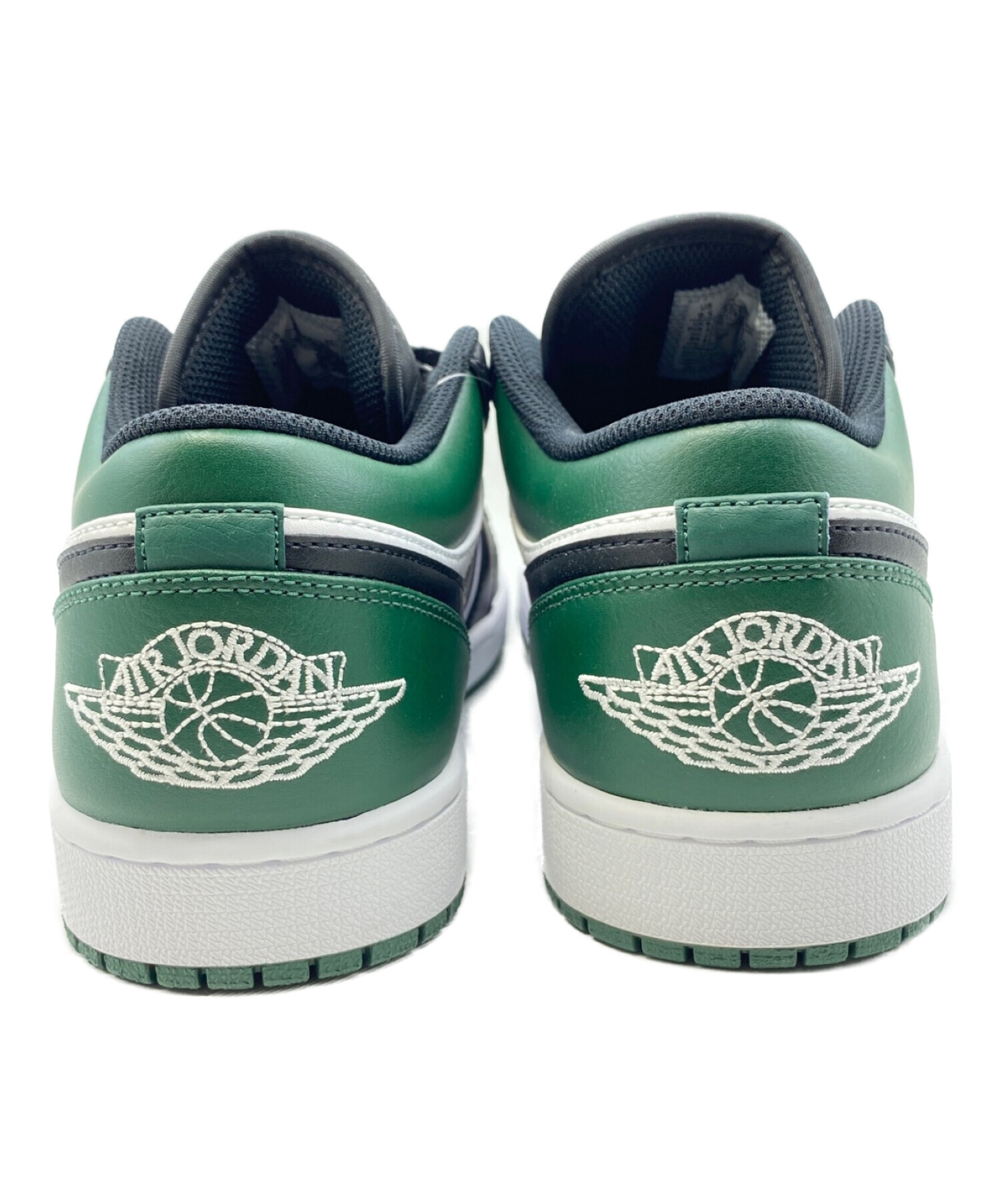 NIKE (ナイキ) Air Jordan 1 Low Green Toe グリーン×ホワイト サイズ:27.5cm(US 9.5)