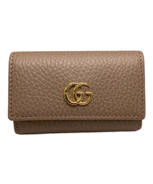 中古・古着通販】GUCCI (グッチ) 6連キーケース ベージュ｜ブランド 