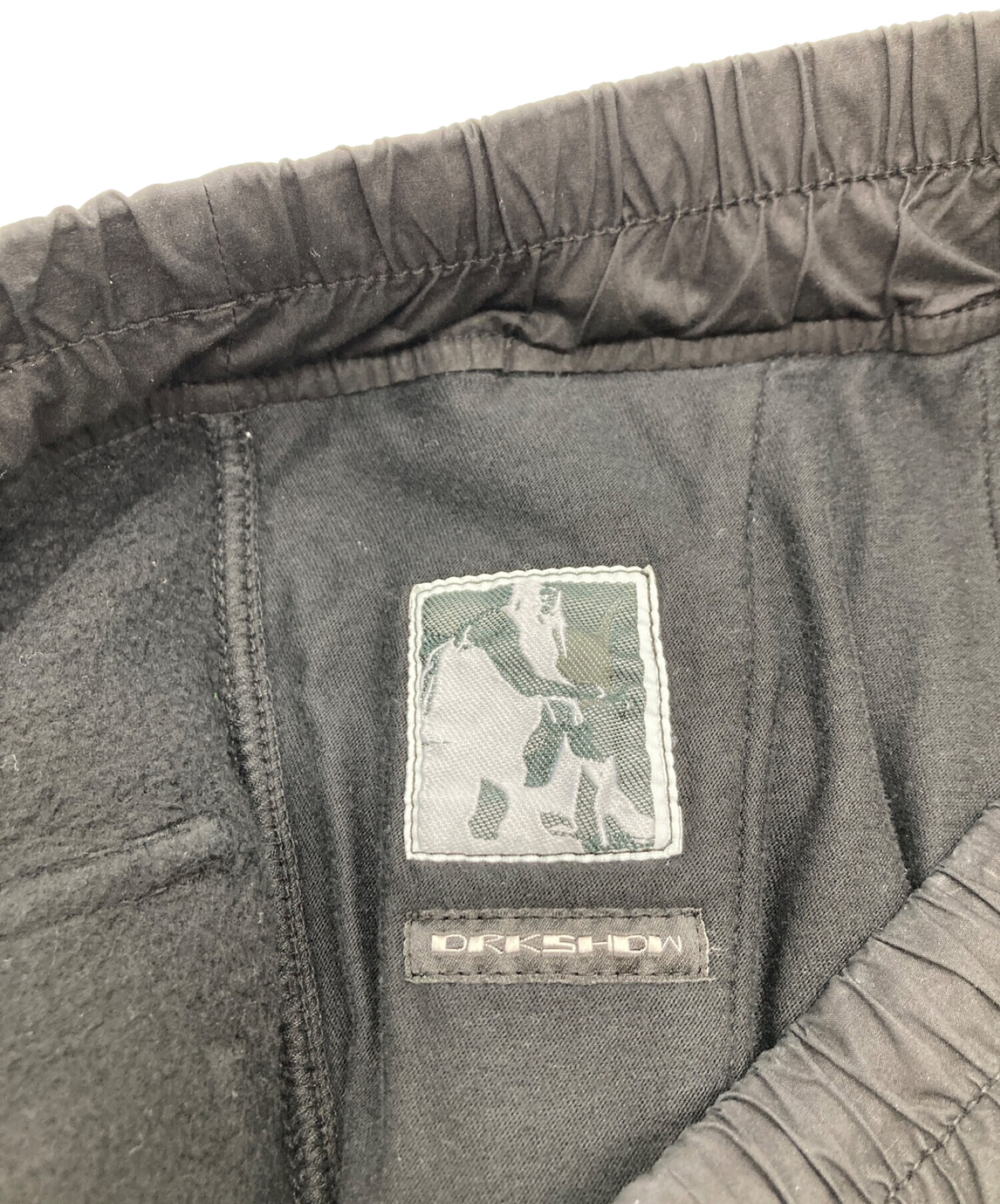 中古・古着通販】RICK OWENS DRKSHDW (リックオウエンス ダークシャドウ) サルエルパンツ ブラック サイズ:XS｜ブランド・古着通販  トレファク公式【TREFAC FASHION】スマホサイト