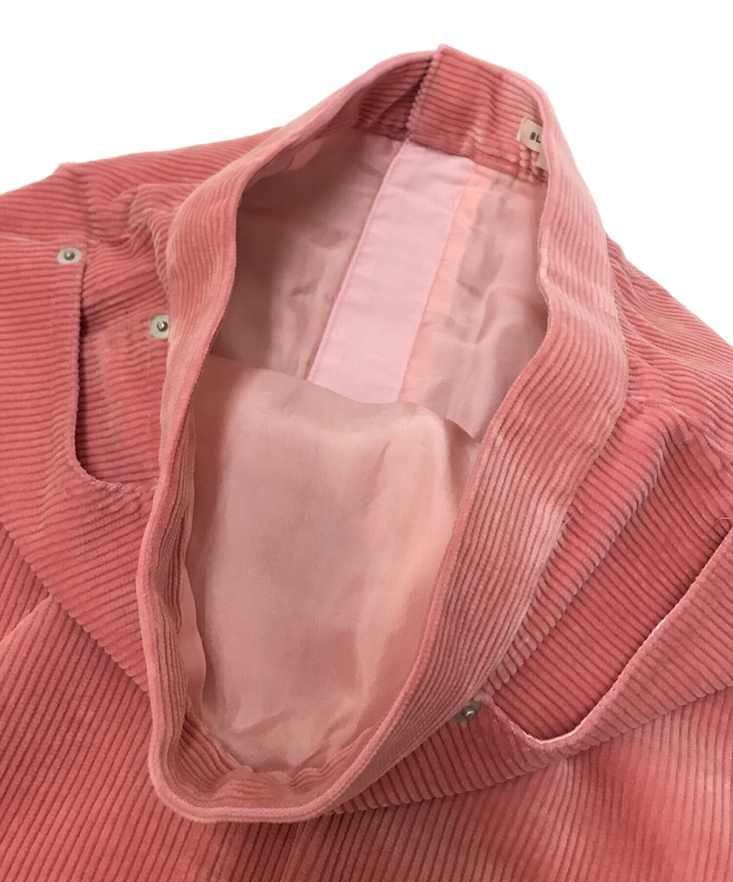 BLAMINK (ブラミンク) コーデュロイスカート ピンク サイズ:36