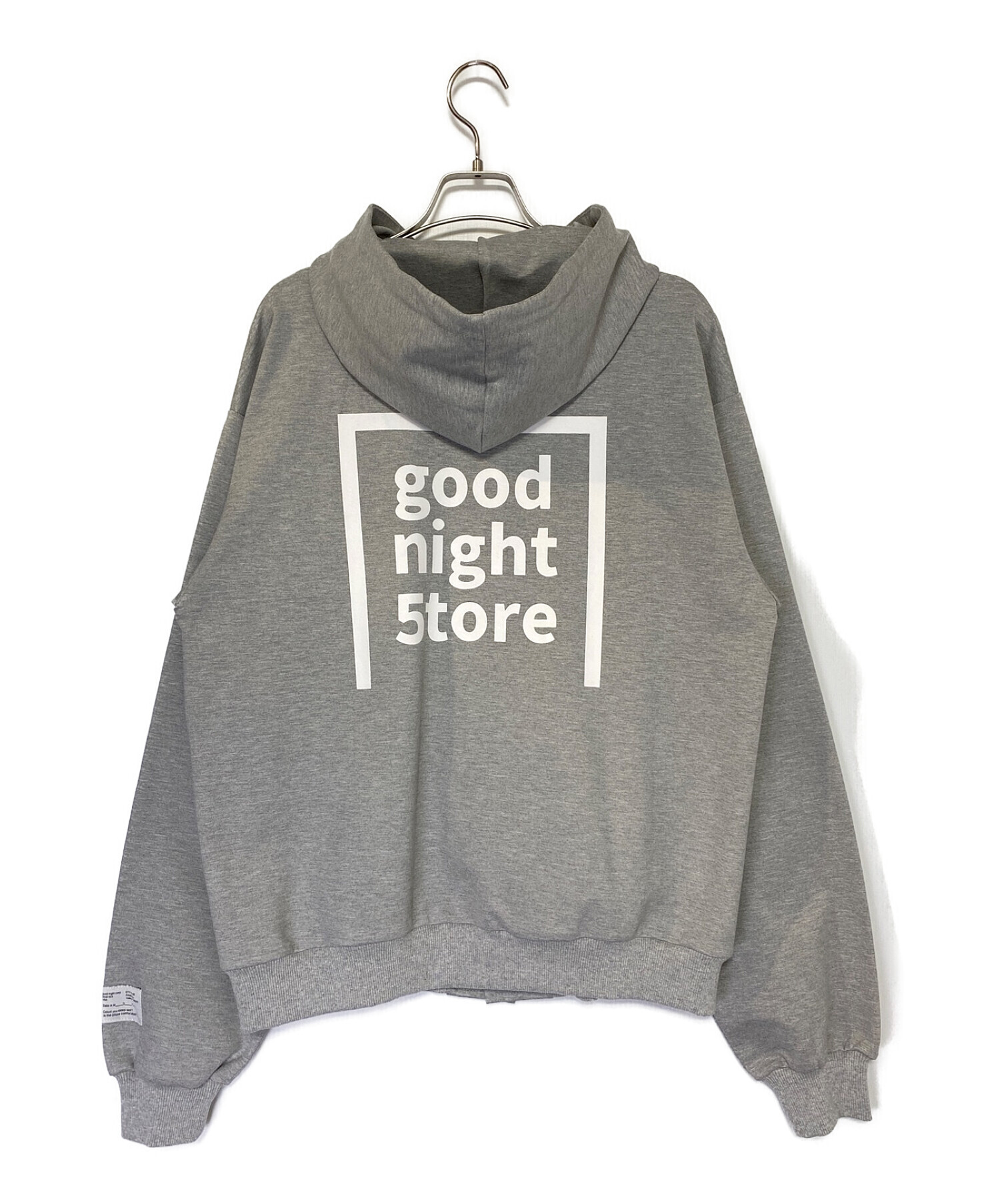 goodnight5tore (グッドナイトストア) wappen hooded jacket グレー サイズ:FREE