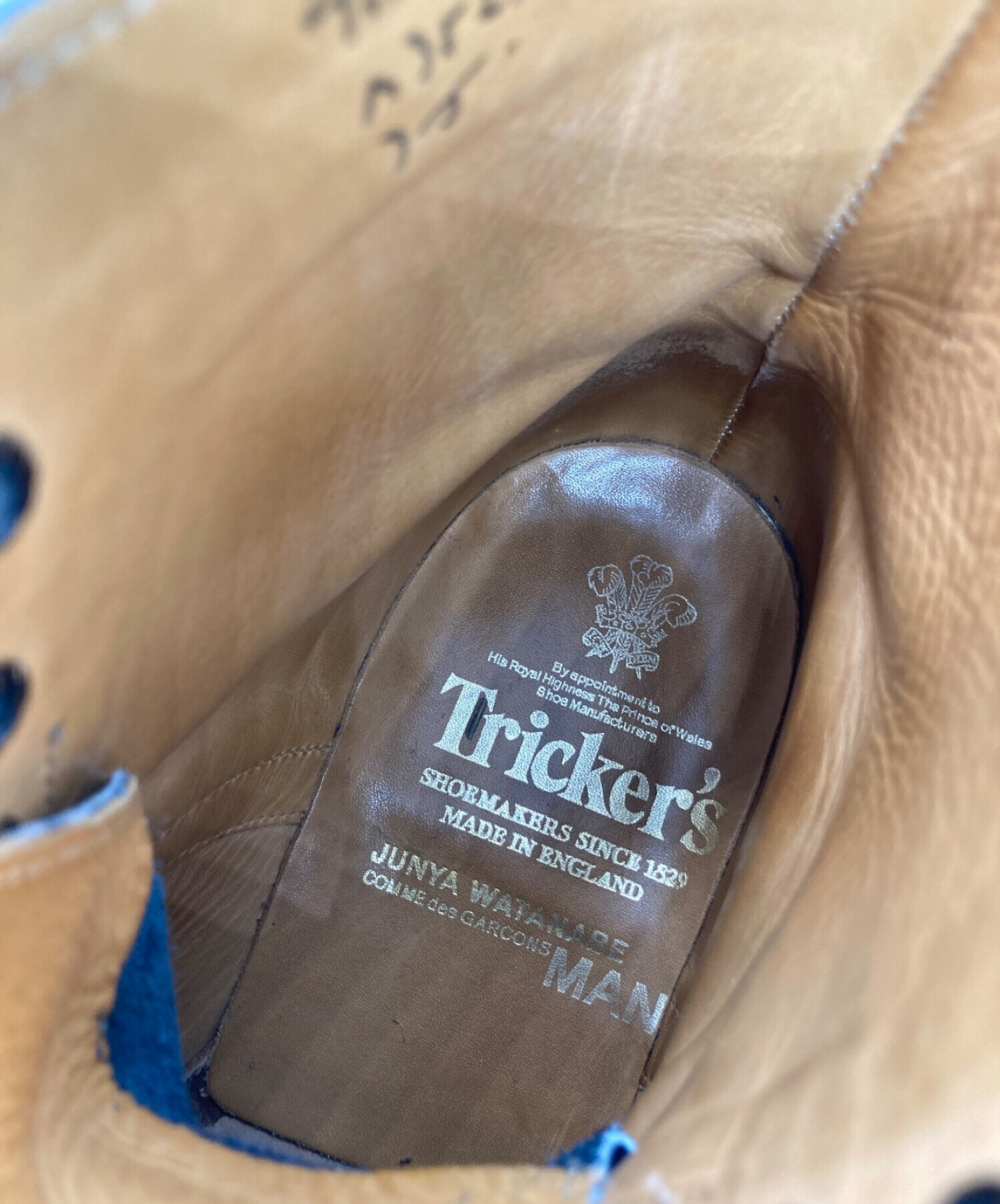 Tricker's (トリッカーズ) カントリーブーツ ネイビー サイズ:7