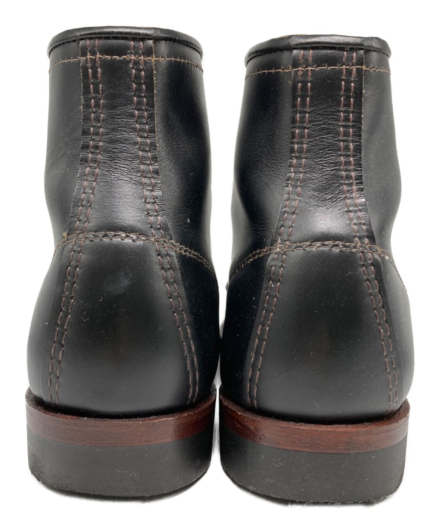 中古・古着通販】RED WING (レッドウィング) ワークブーツ ブラック