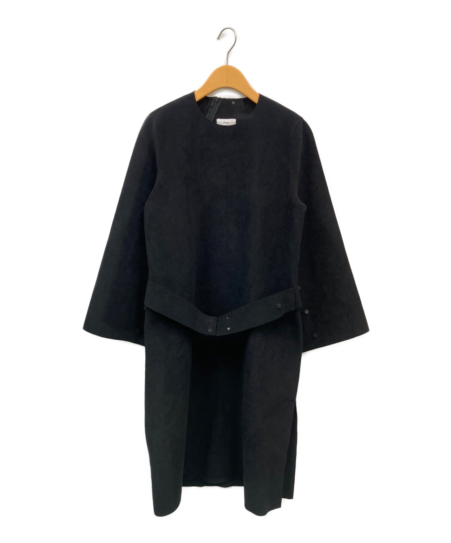 中古・古着通販】HYKE (ハイク) ULTRASUEDE BELL SLEEVE DRESS