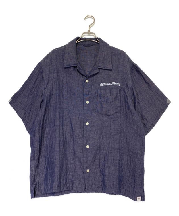 中古・古着通販】HUMAN MADE (ヒューマンメイド) CHAMBRAY GAUZE ALOHA SHIRT ネイビー サイズ:XL｜ブランド・古着通販  トレファク公式【TREFAC FASHION】スマホサイト