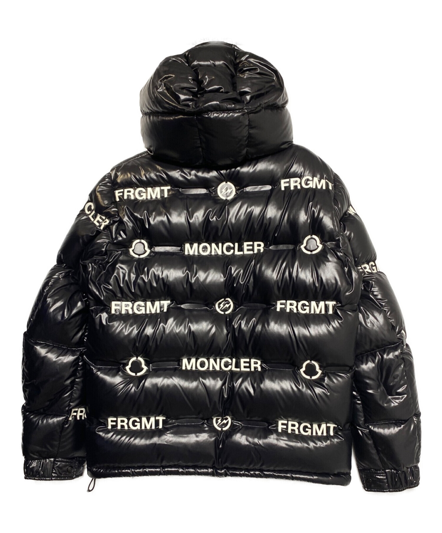 MONCLER (モンクレール) FRAGMENT DESIGN (フラグメント デザイン) MAYCONNE GIUBBOTTO ブラック  サイズ:SIZE 3