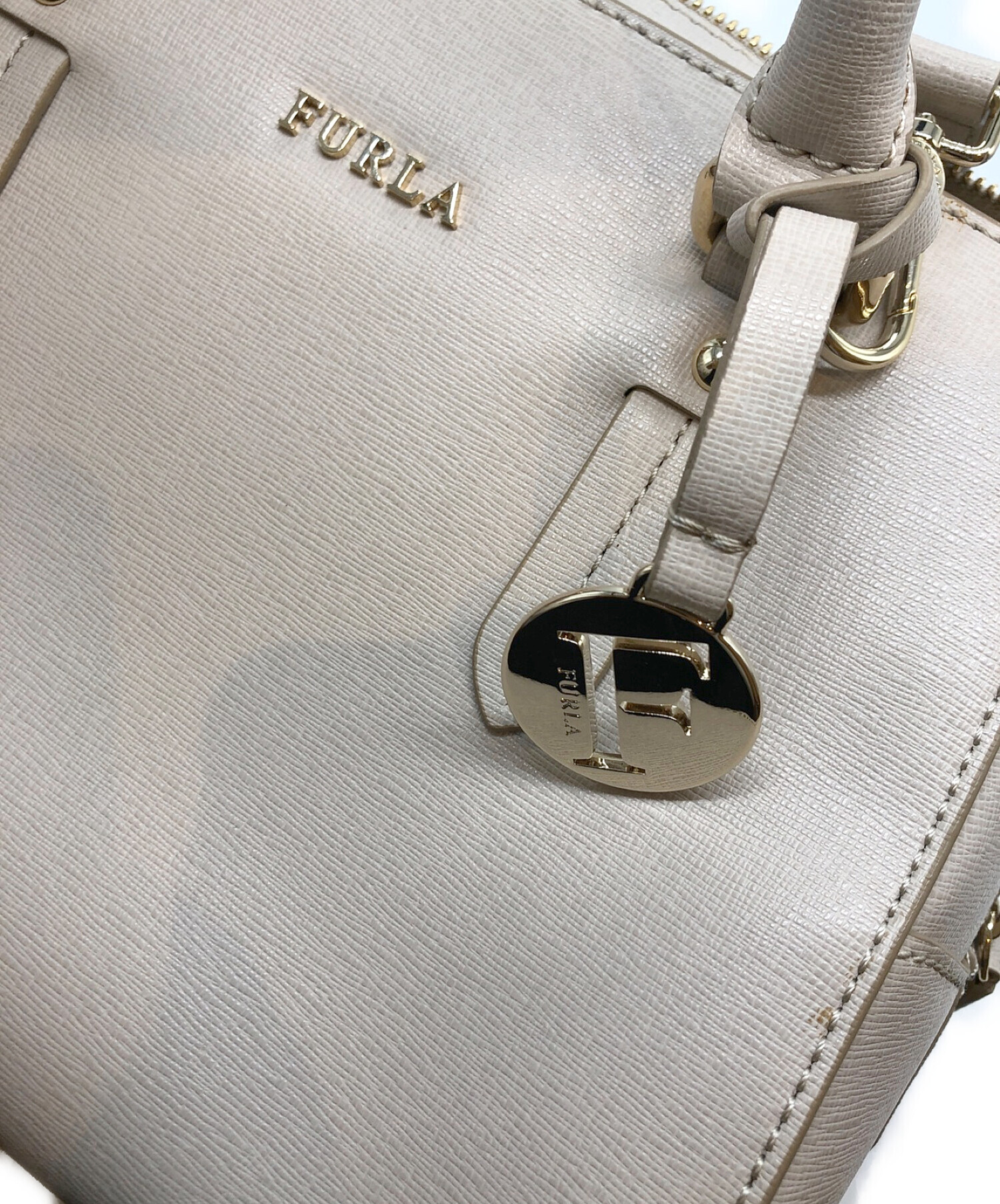 中古・古着通販】FURLA (フルラ) 2WAYショルダーバッグ アイボリー