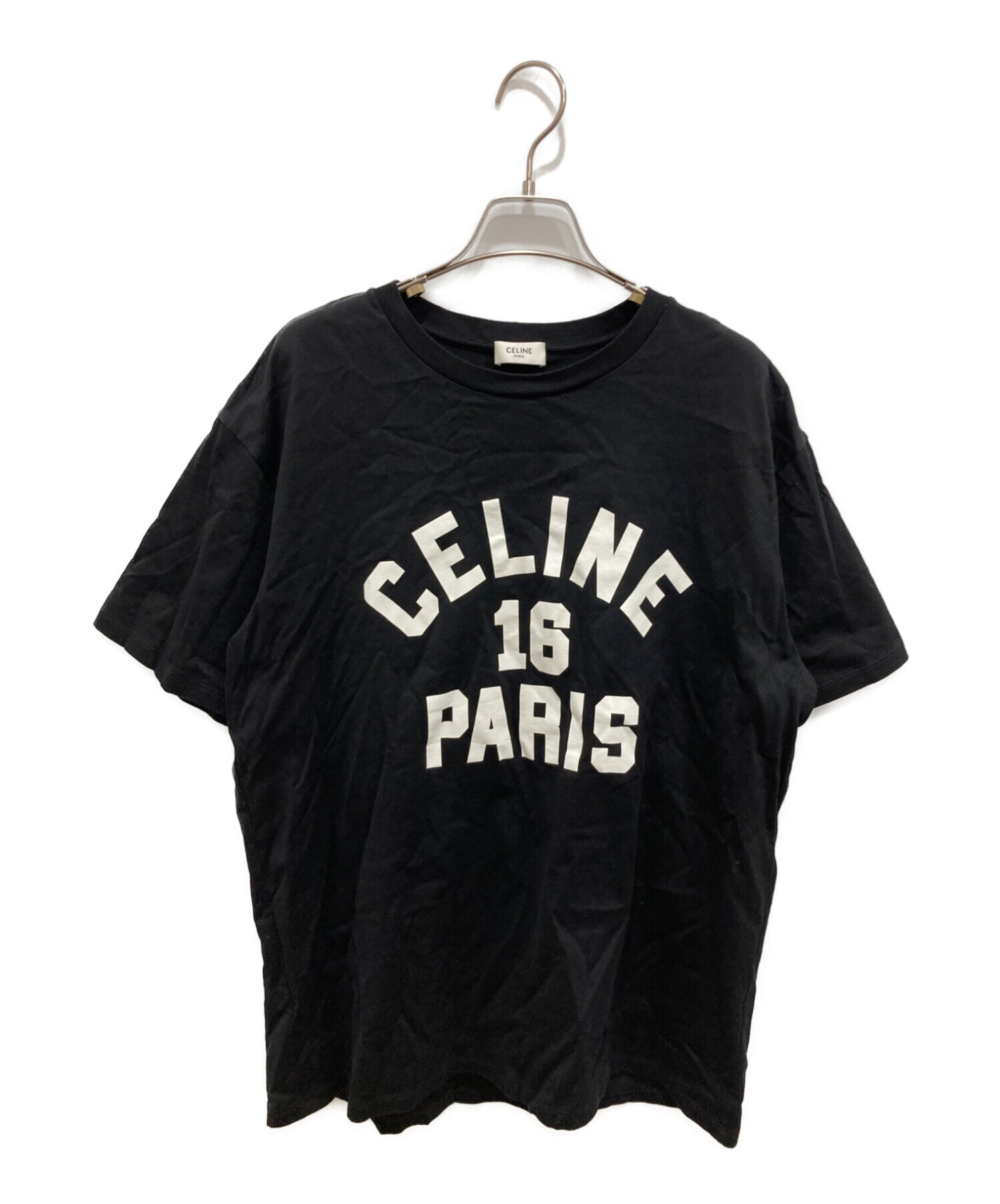 CELINE新品 CELINE セリーヌ Tシャツ ブラック Mサイズ