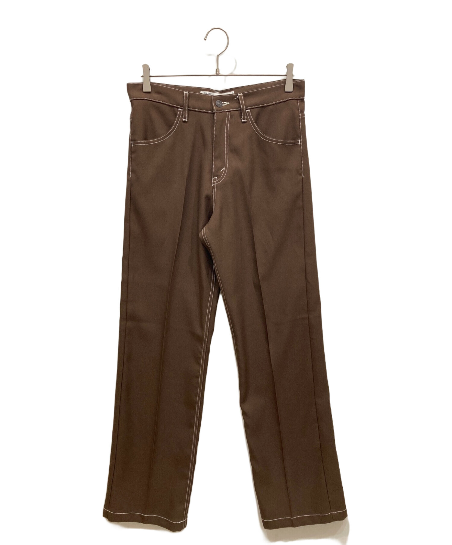 中古・古着通販】DAIRIKU (ダイリク) Flasher Pressed Pants ブラウン ...