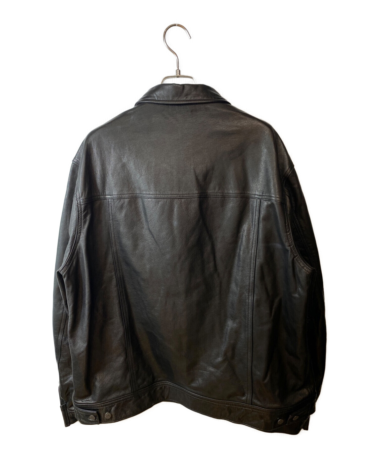 中古・古着通販】DAIRIKU (ダイリク) Darry Leather Jacket ブラック ...